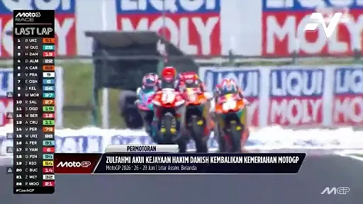 Zulfahmi akui kejayaan Hakim Danish kembalikan kemeriahan MotoGP
