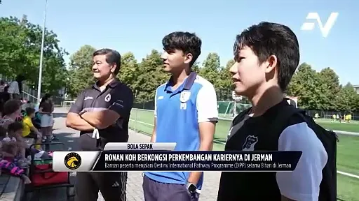 Ronan Koh berkongsi perkembangan kariernya di Jerman