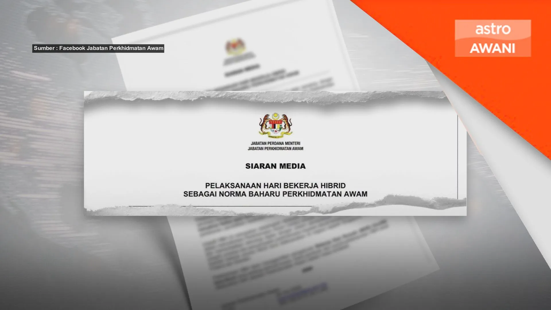Jemaah Menteri setuju laksana Hari Bekerja Hibrid mulai 1 Ogos - JPA