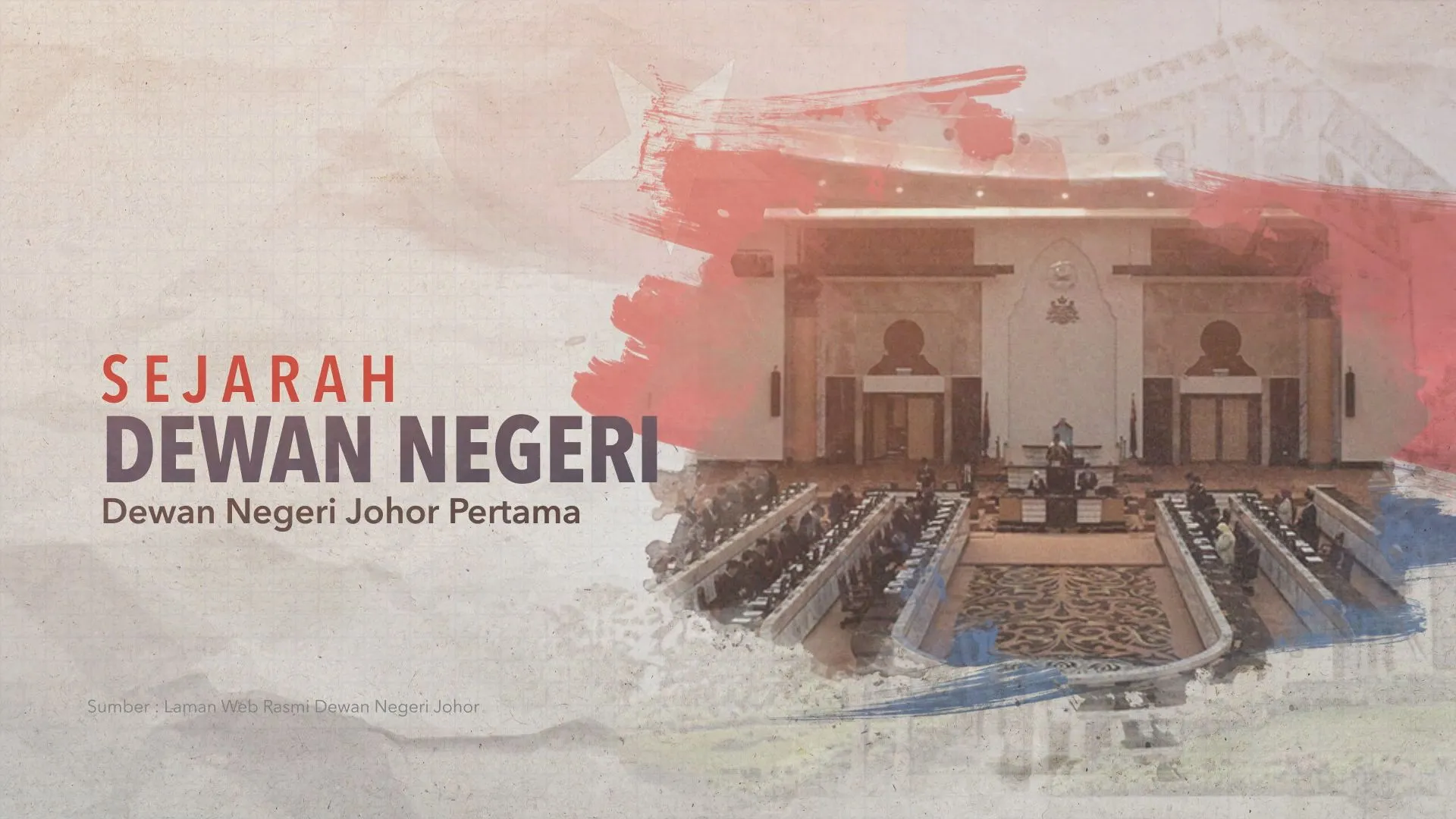 [INFOGRAFIK] Sejarah Dewan Negeri Johor Pertama
