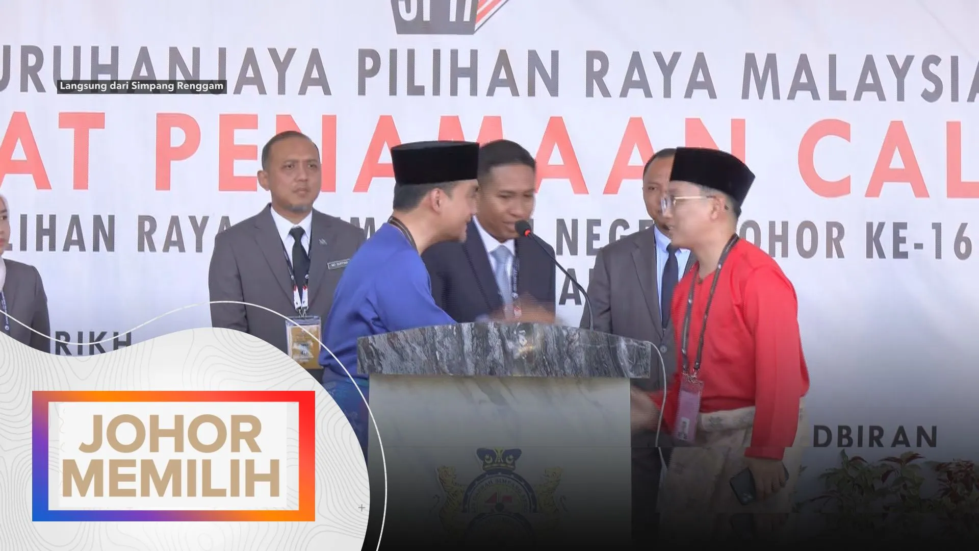 Pengumunan calon bertanding DUN N. 26 Machap