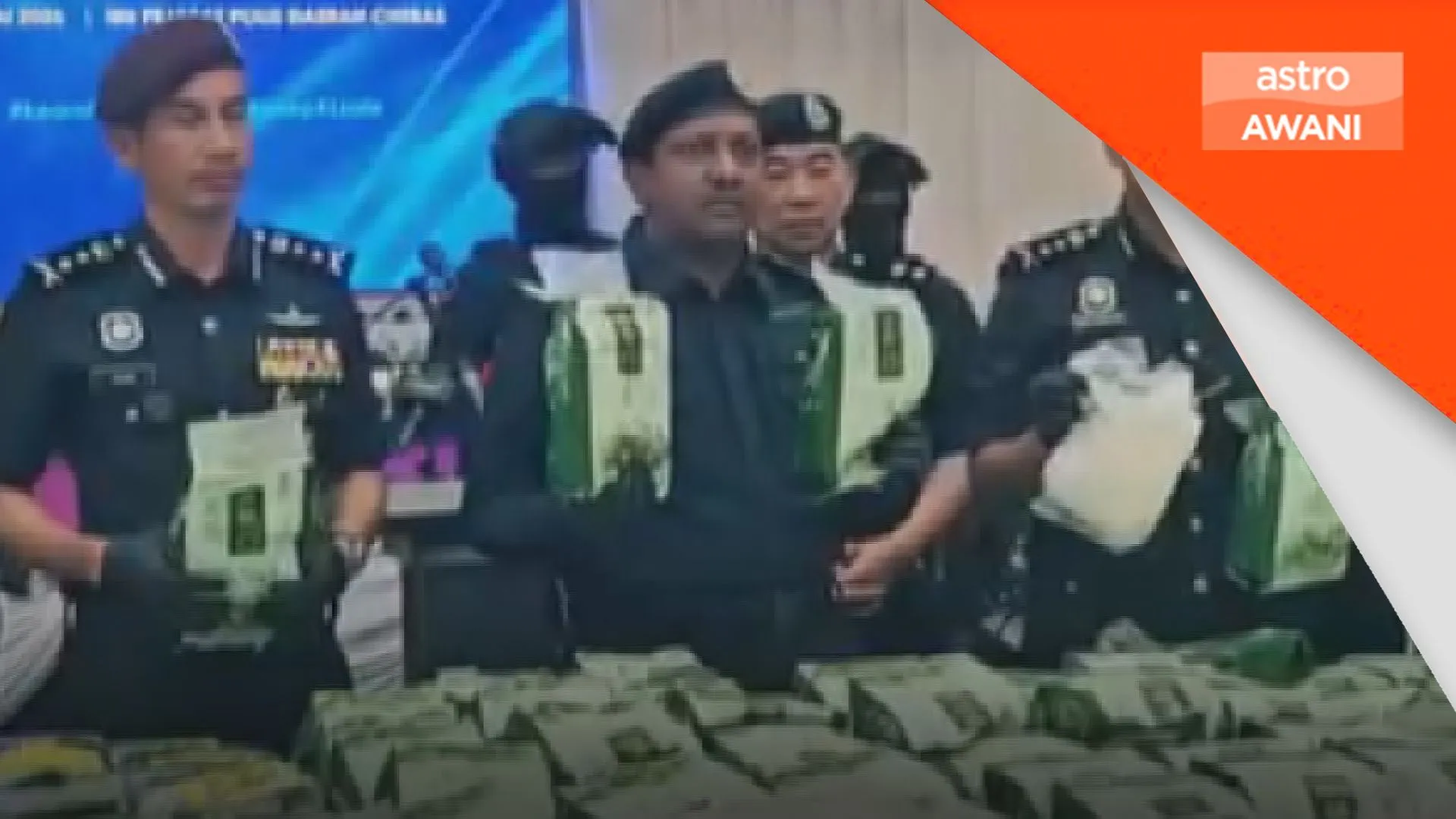 Sindiket edar methamphetamine tumpas, pegawai polis ditahan