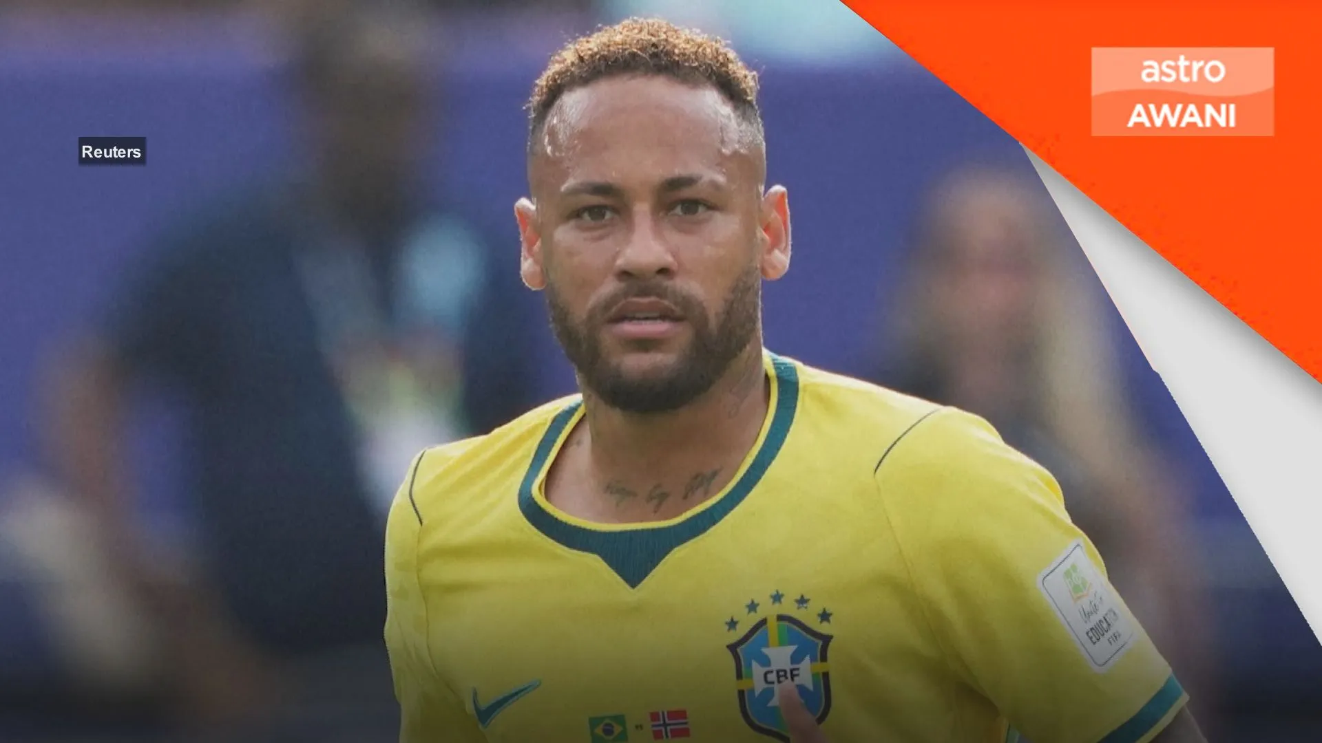 Neymar umum bersara daripada skuad Brazil