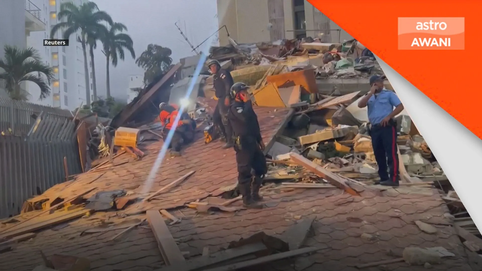 Angka korban gempa bumi Venezuela cecah 1,450 nyawa