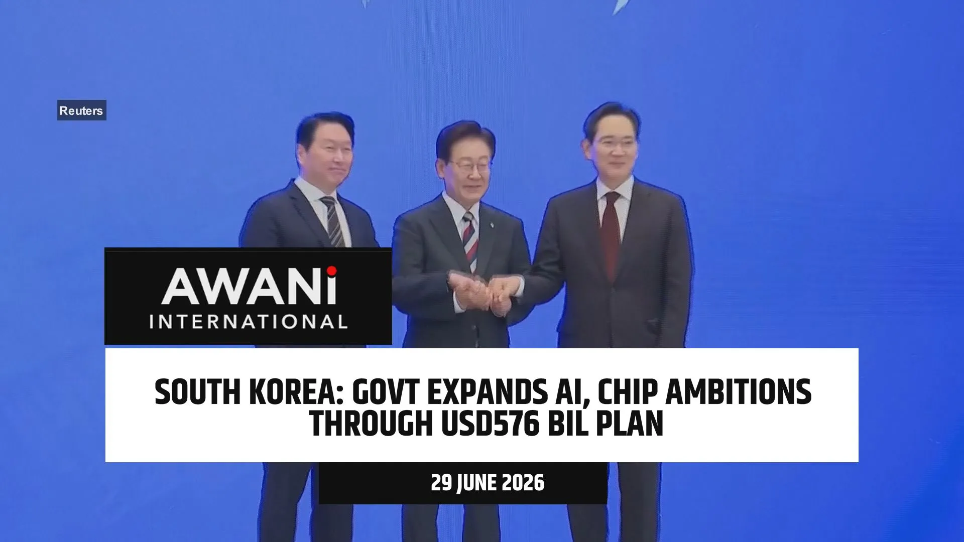 South Korea unveils USD576 bil plan to dominate AI, chip sectors