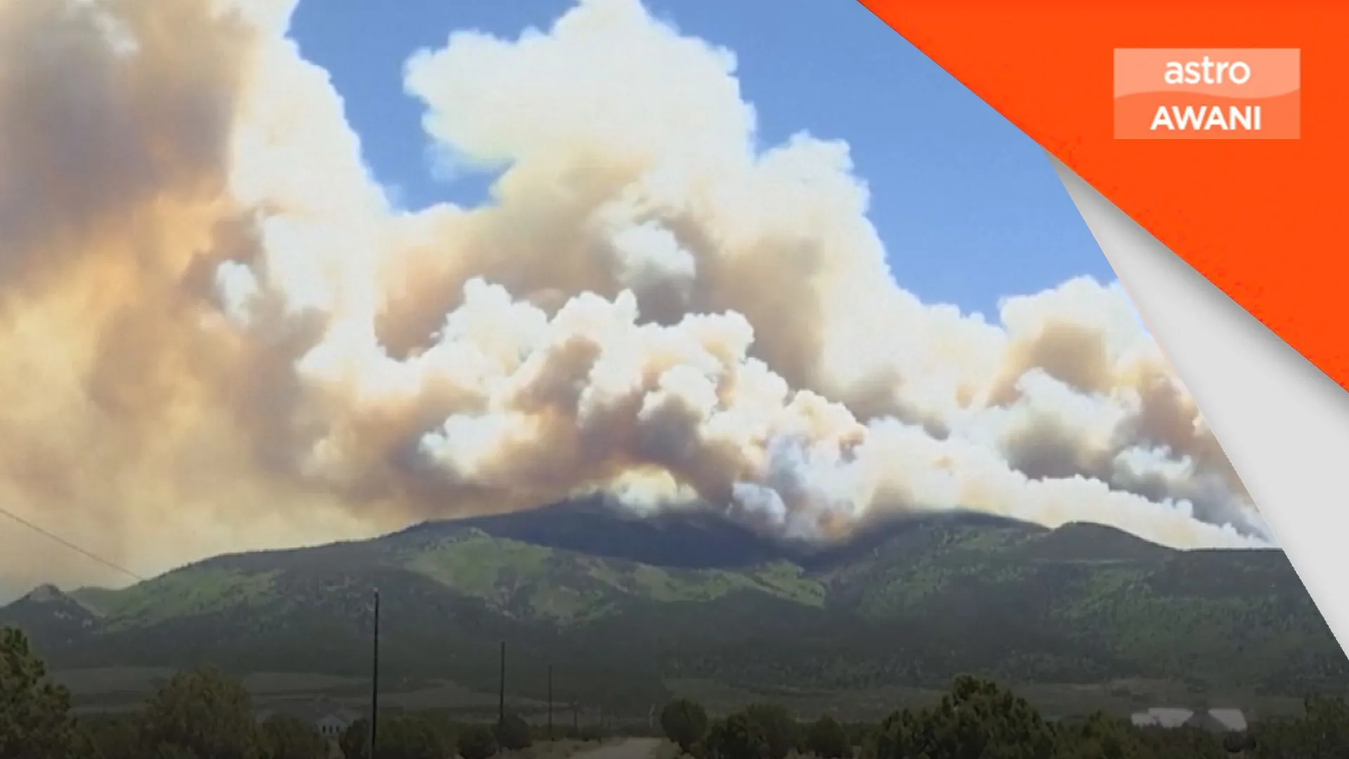 3 anggota bomba maut dalam kebakaran hutan Utah-Colorado