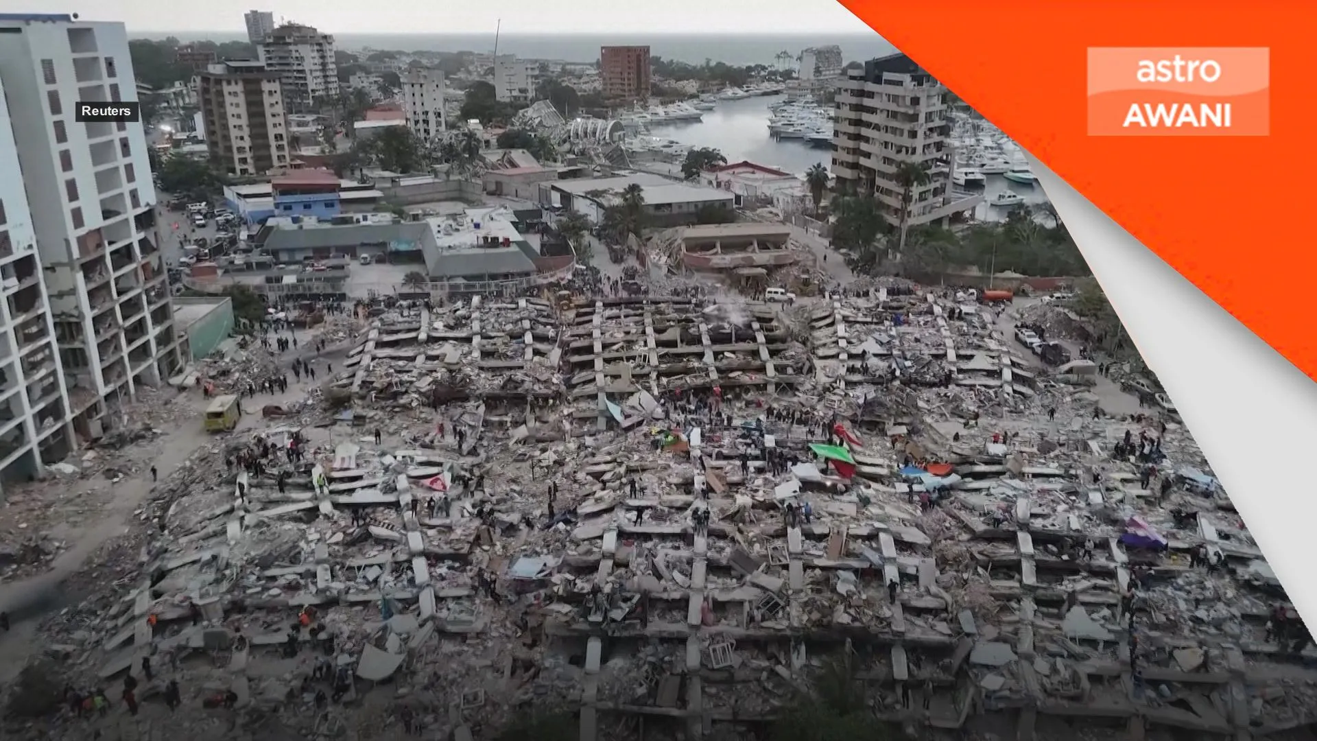 Korban gempa Venezuela meningkat kepada 1,719 orang