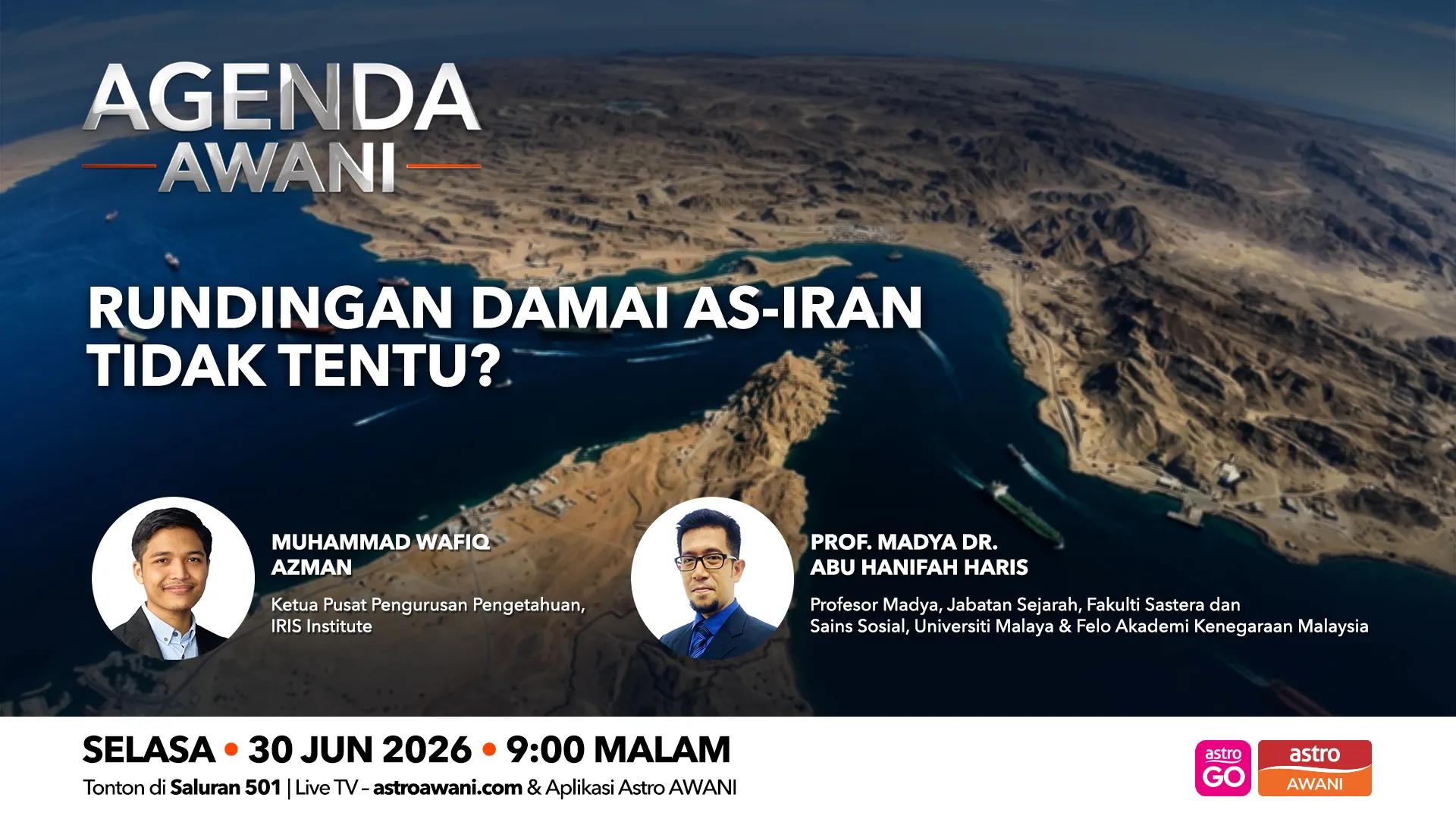 Agenda AWANI: Rundingan Damai AS-Iran Tidak Tentu?