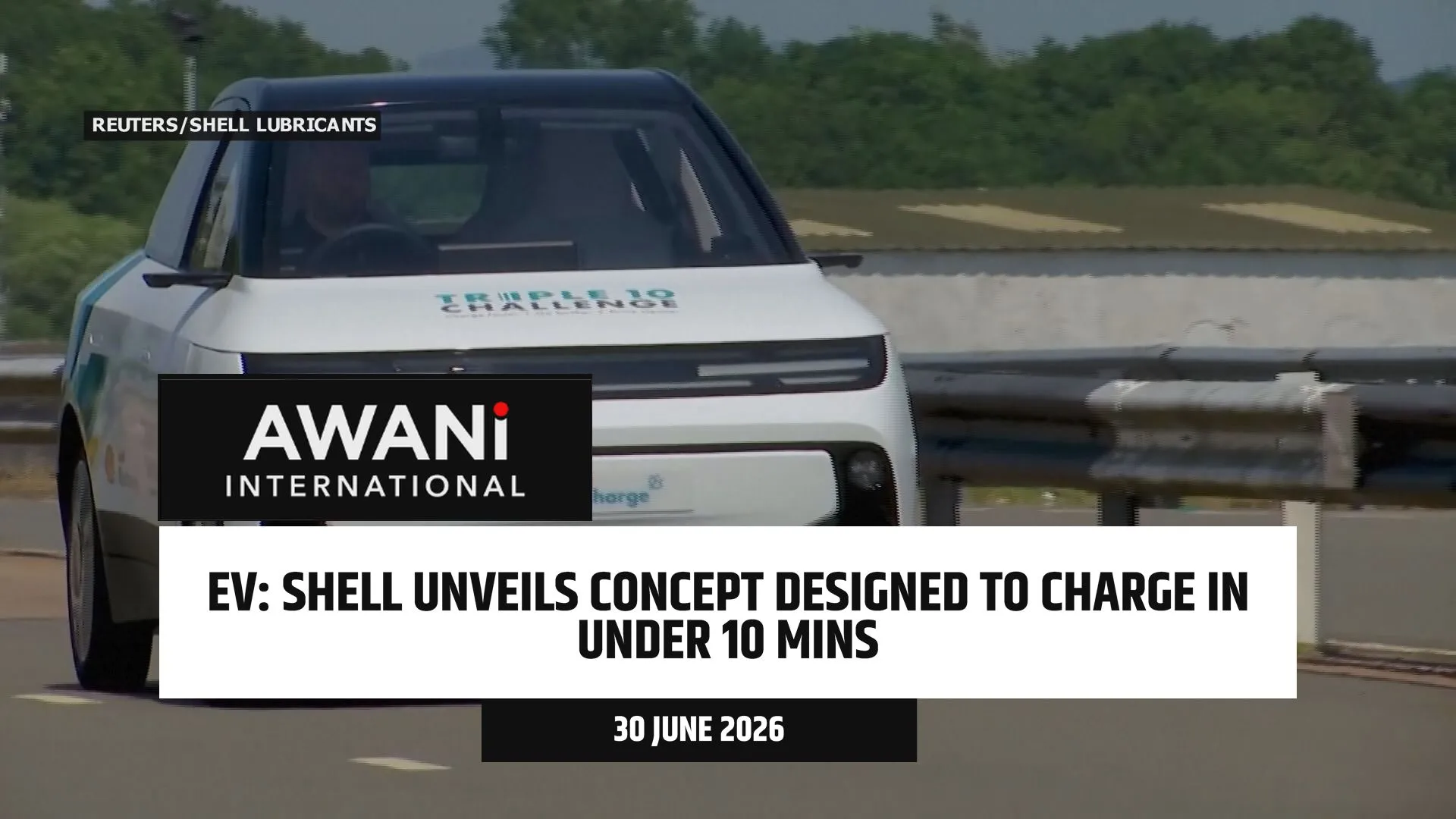 Shell unveils concept EV designed to charge in under 10 minutes