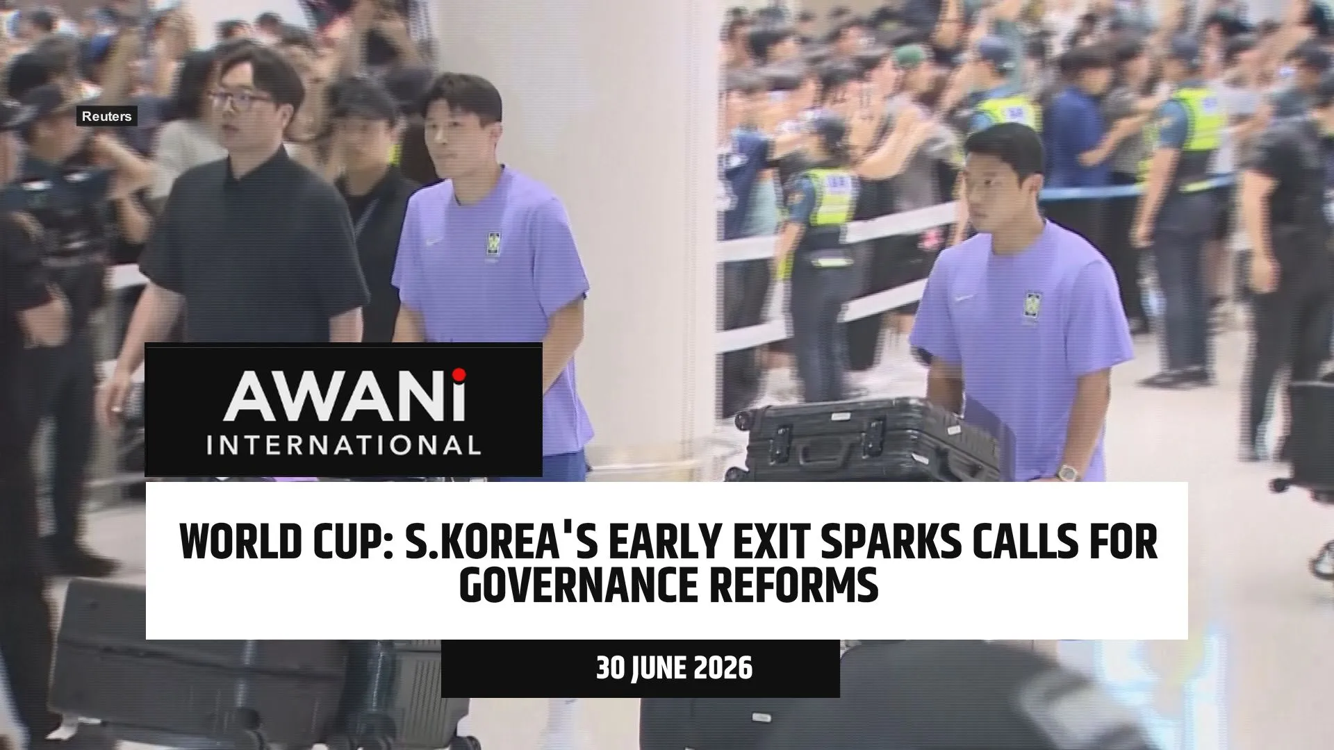 S.Korea's early World Cup exit sparks calls for governance reforms