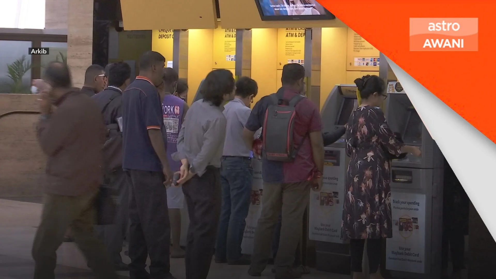 Tiada lagi caj RM1 pengeluaran wang di semua mesin ATM mulai hari ini