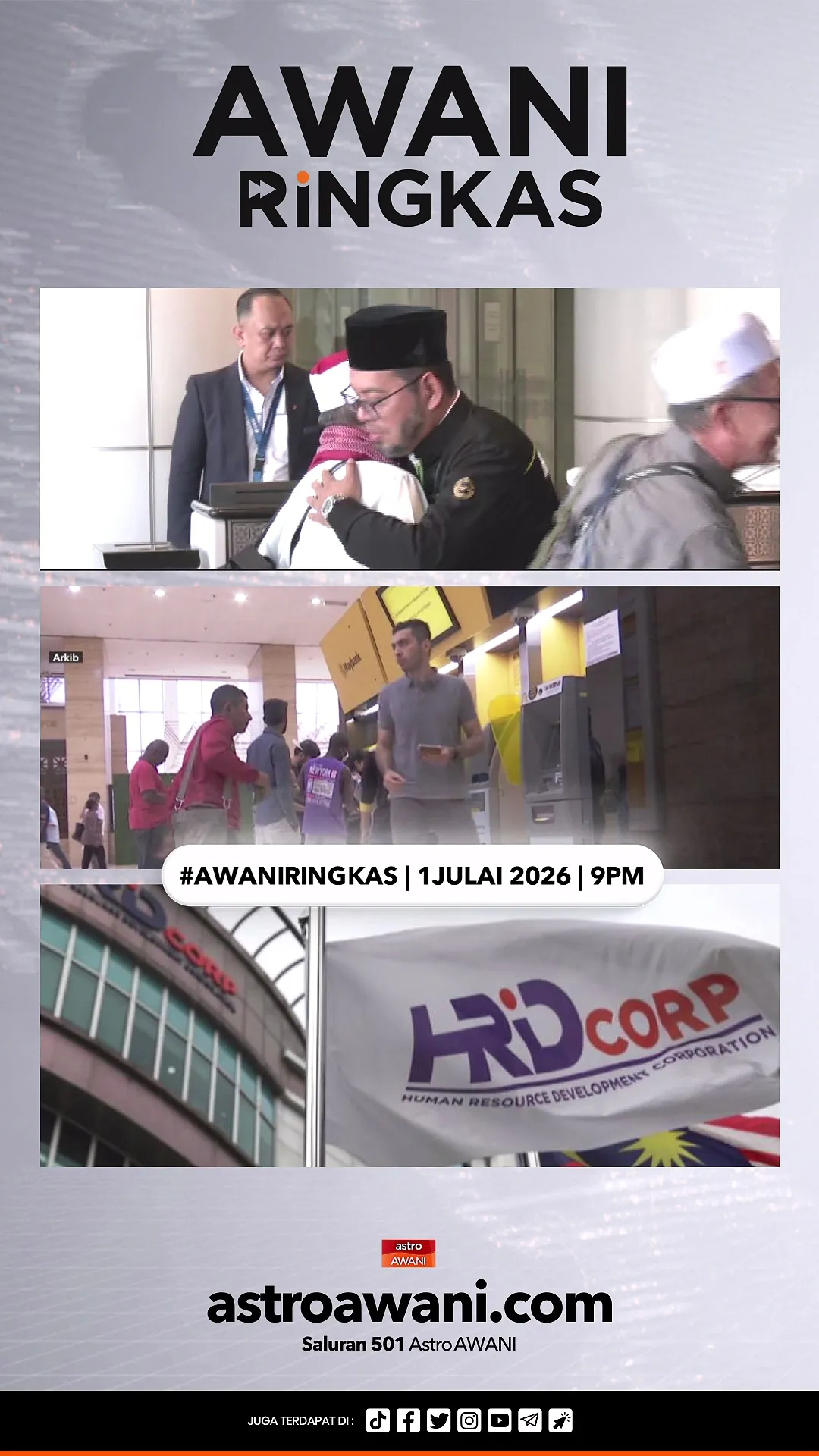 #AWANIRingkas 1 Julai 2026 | 9PM