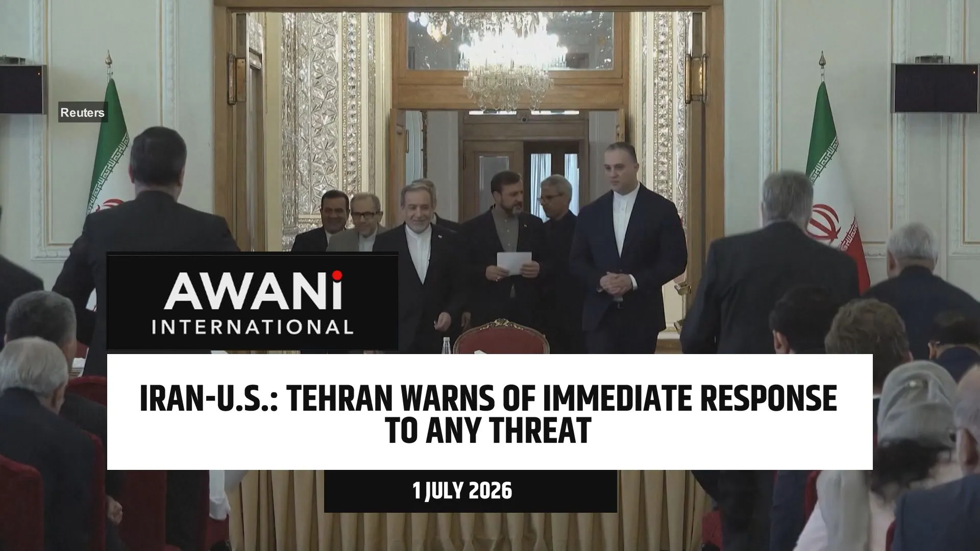 Tehran warns of immediate response to any threat