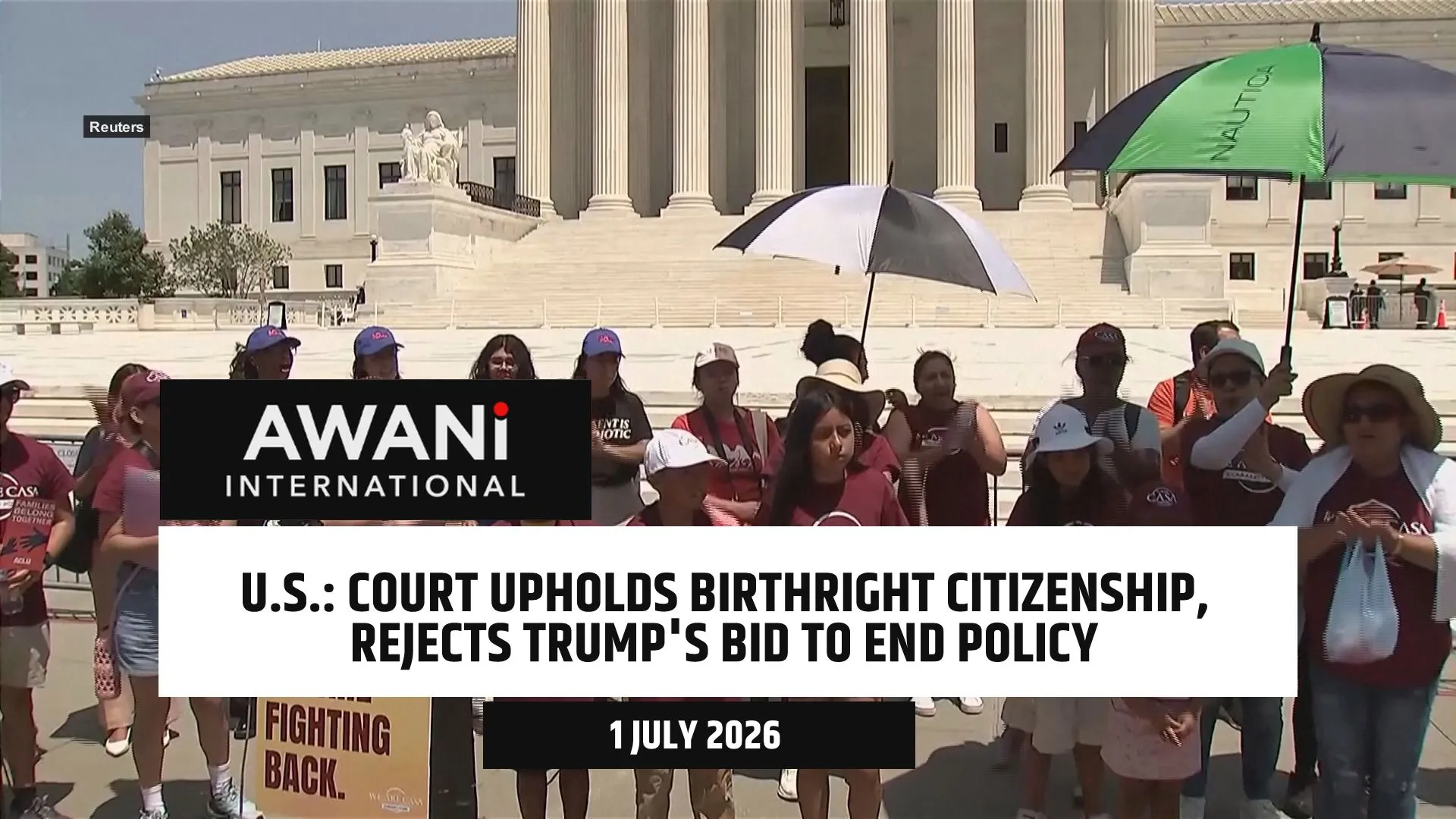 U.S. court upholds birthright citizenship, rejects Trump's bid to end policy