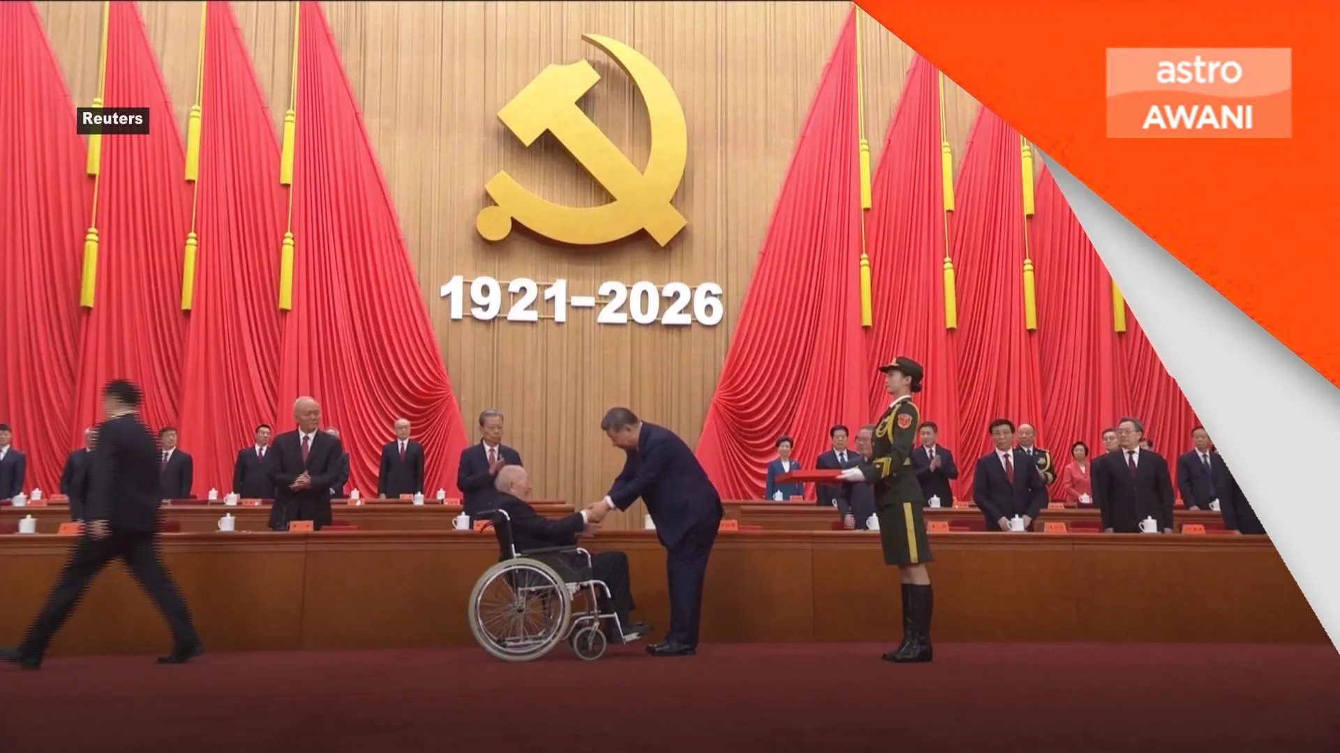 Xi peringati ulang tahun ke-105 Parti Komunis China