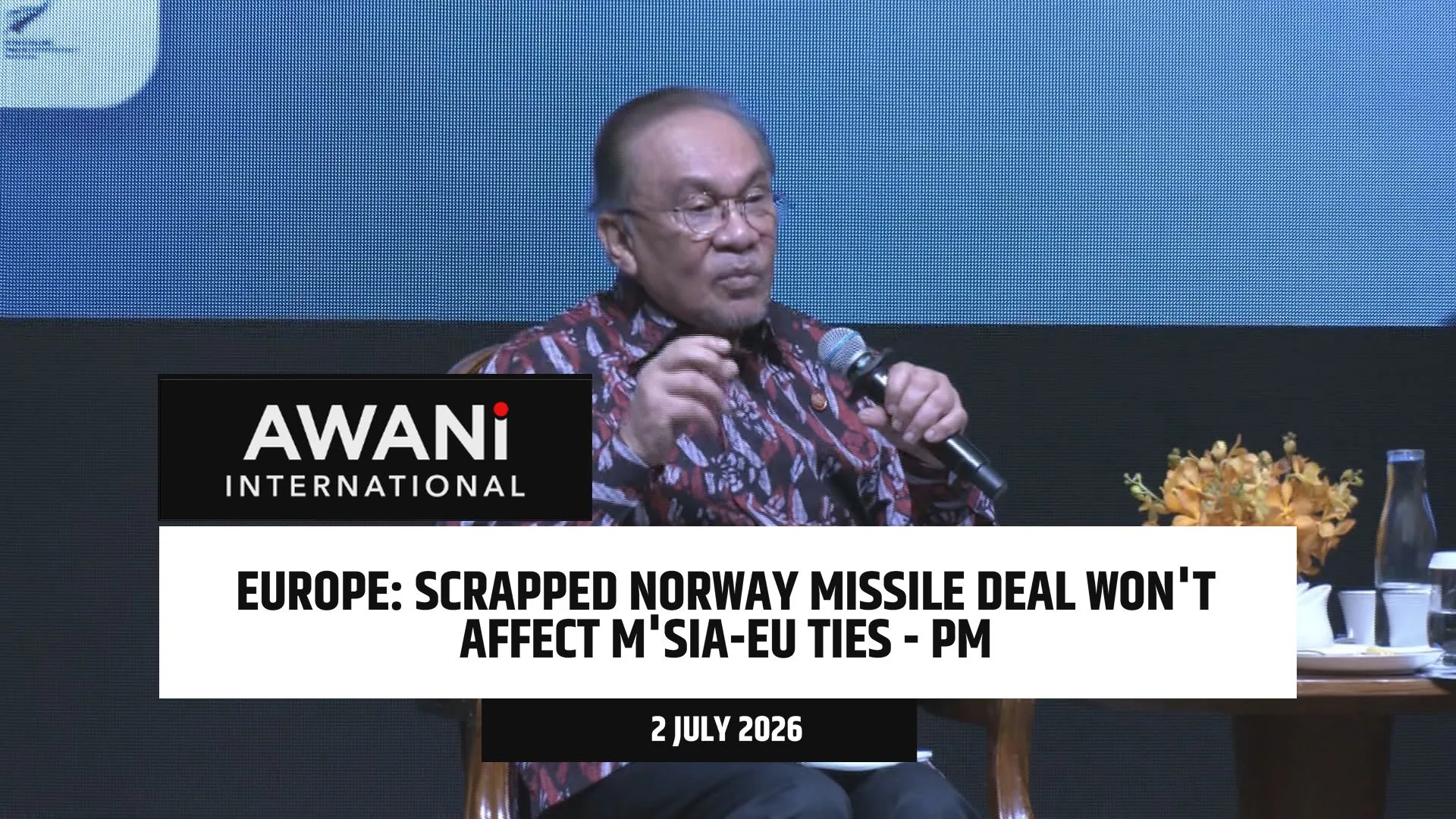 Scrapped Norway deal missile deal does not affect M'sia-EU ties - PM