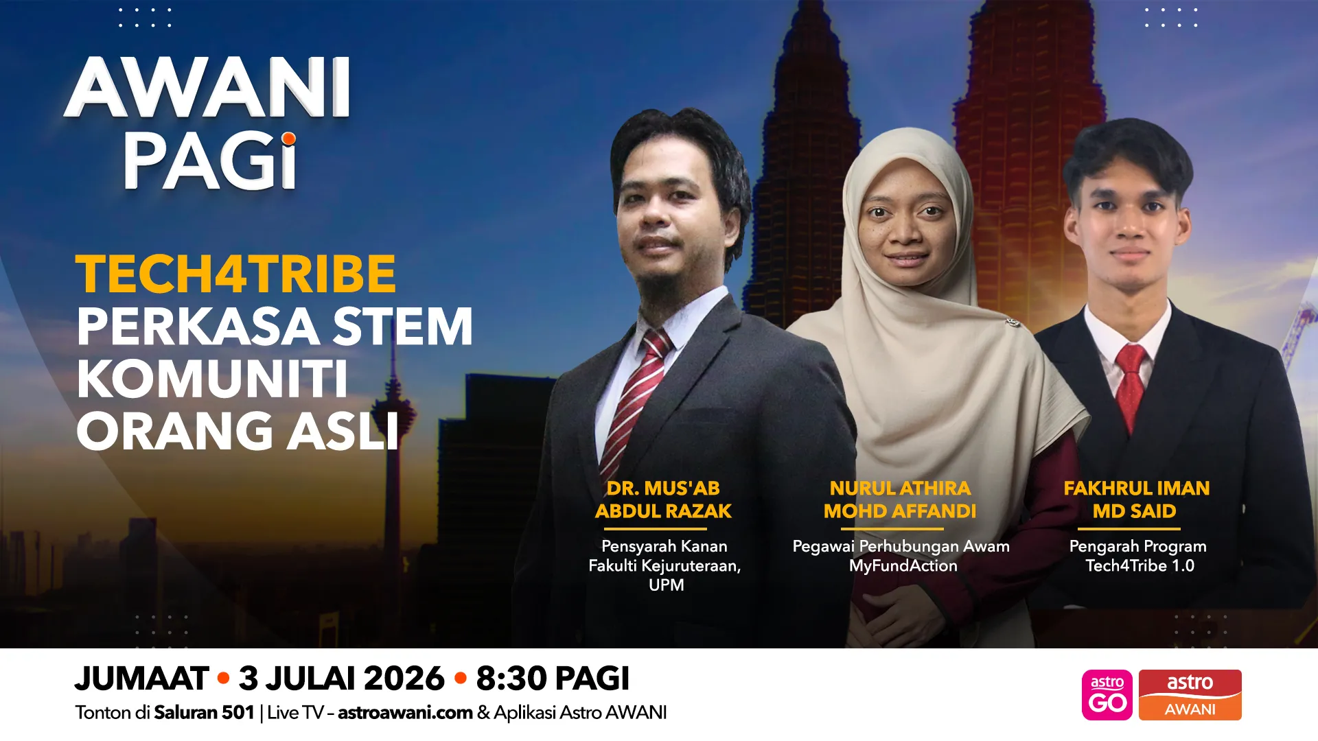 AWANI Pagi: Tech4Tribe perkasa STEM komuniti Orang Asli