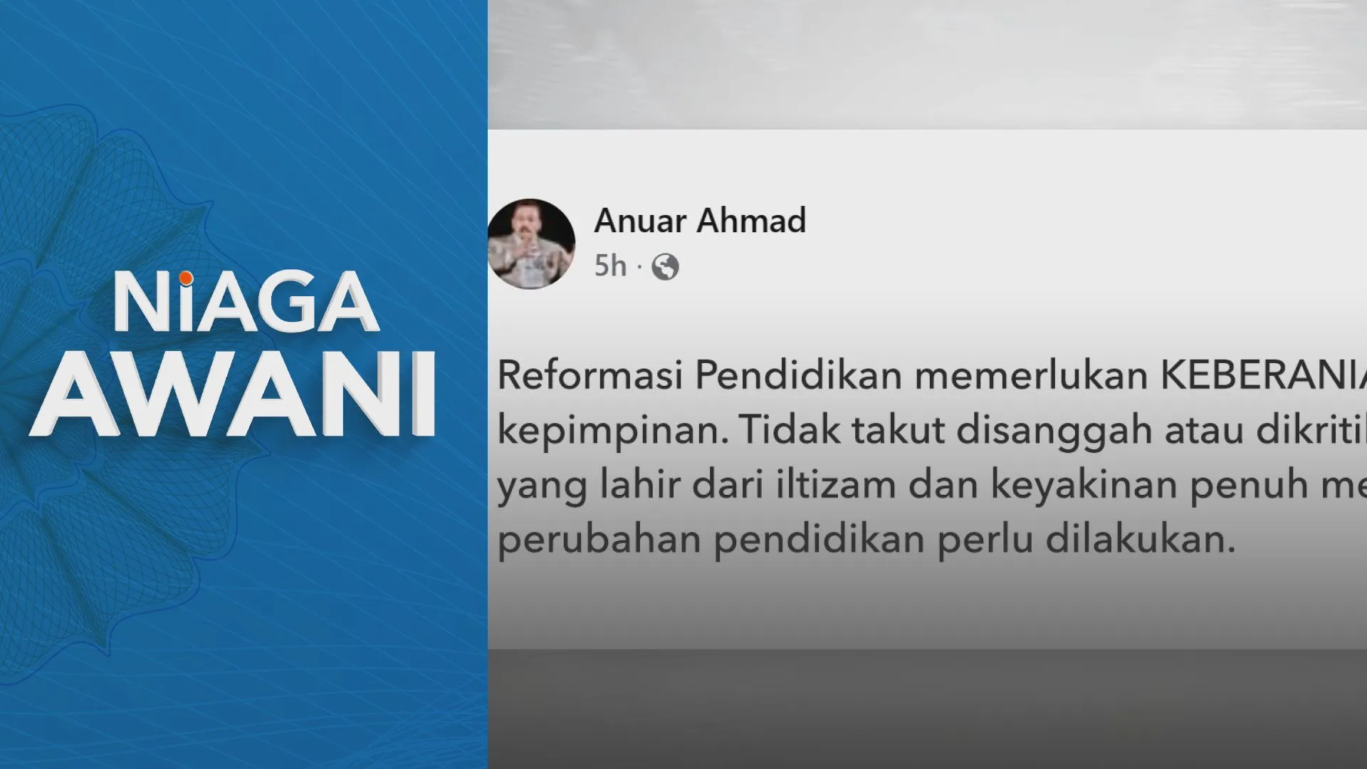 Perlu reformasi menyeluruh, bukan sekadar tambah baik