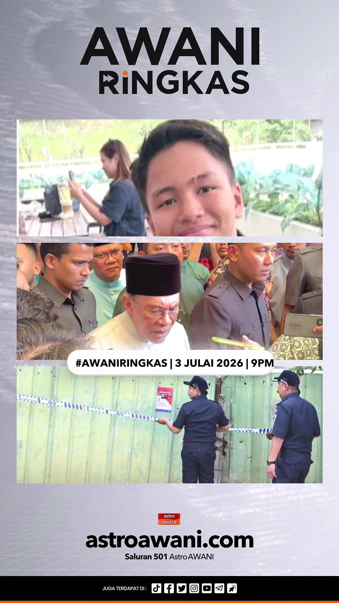 #AWANIRingkas 3 Julai 2026 | 9PM