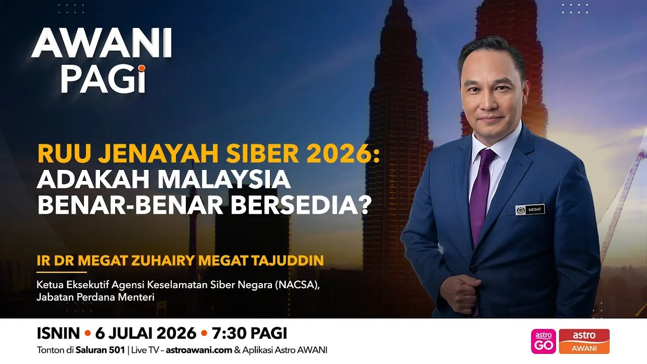 AWANI Pagi: Akta Jenayah Siber 2026: Malaysia benar-benar bersedia?
