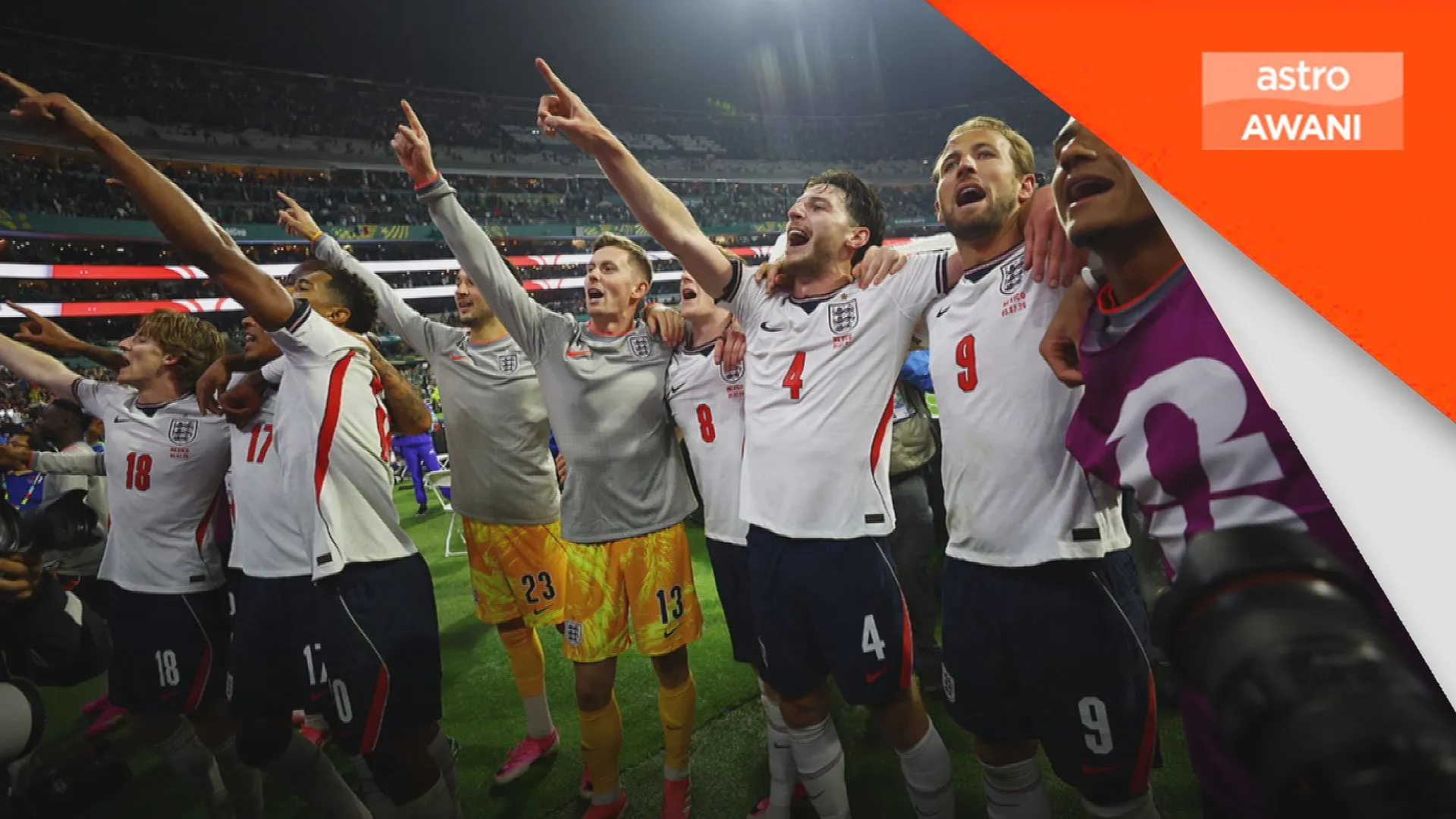 England tewaskan Mexico 3-2, mara ke suku akhir Piala Dunia