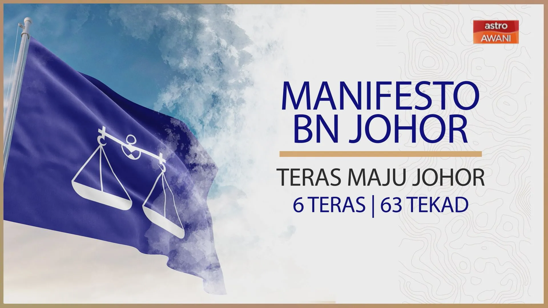 [INFOGRAFIK] Manifesto BN Johor | Teras Maju Johor