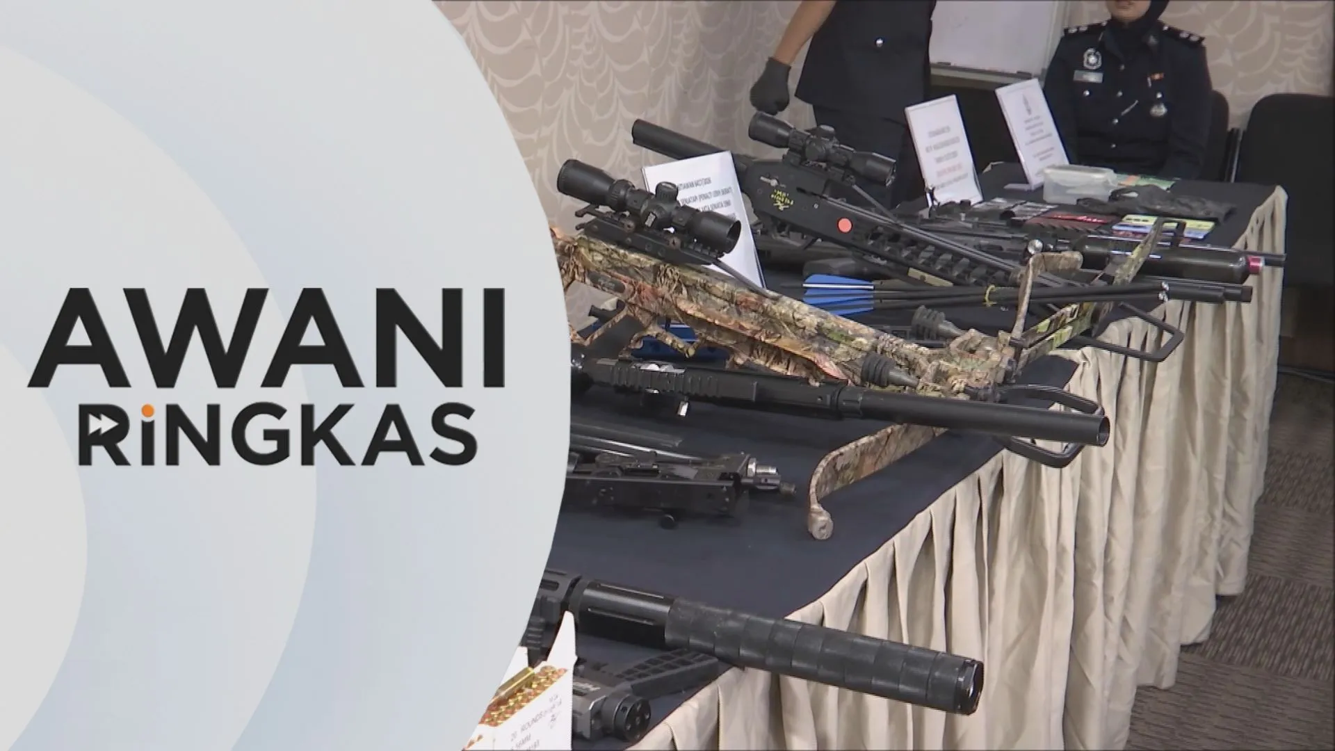 AWANI Ringkas: Lelaki ditahan, 208 peluru hidup dirampas