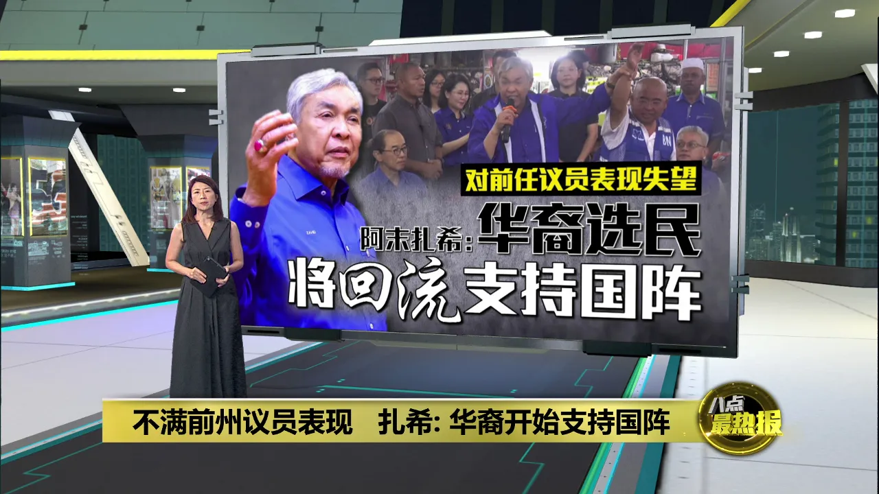 因不满前议员表现  扎希: 华裔选民料支持国阵