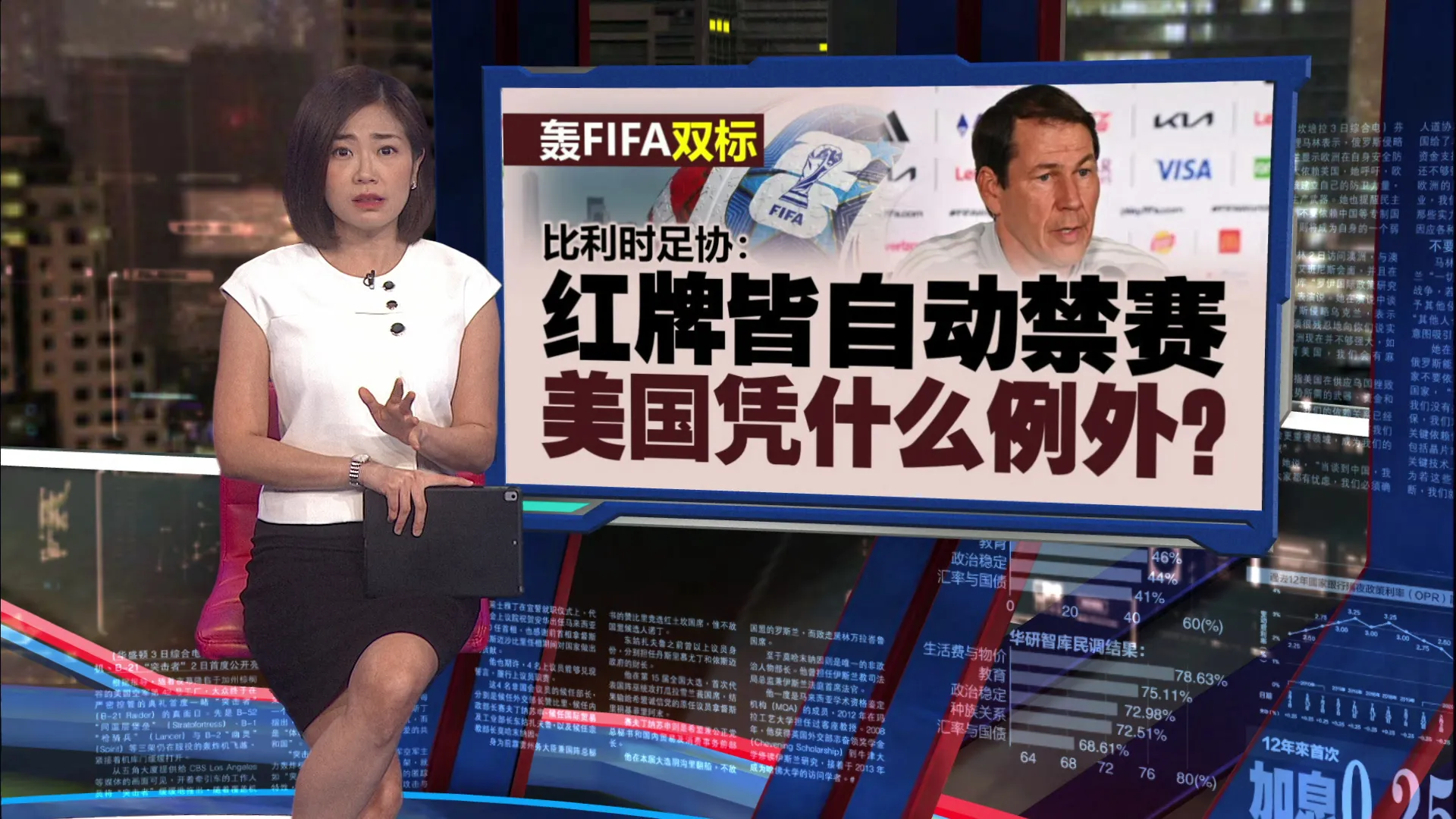 64年来头一遭吃红卡不禁赛   特朗普一通电话搞定FIFA
