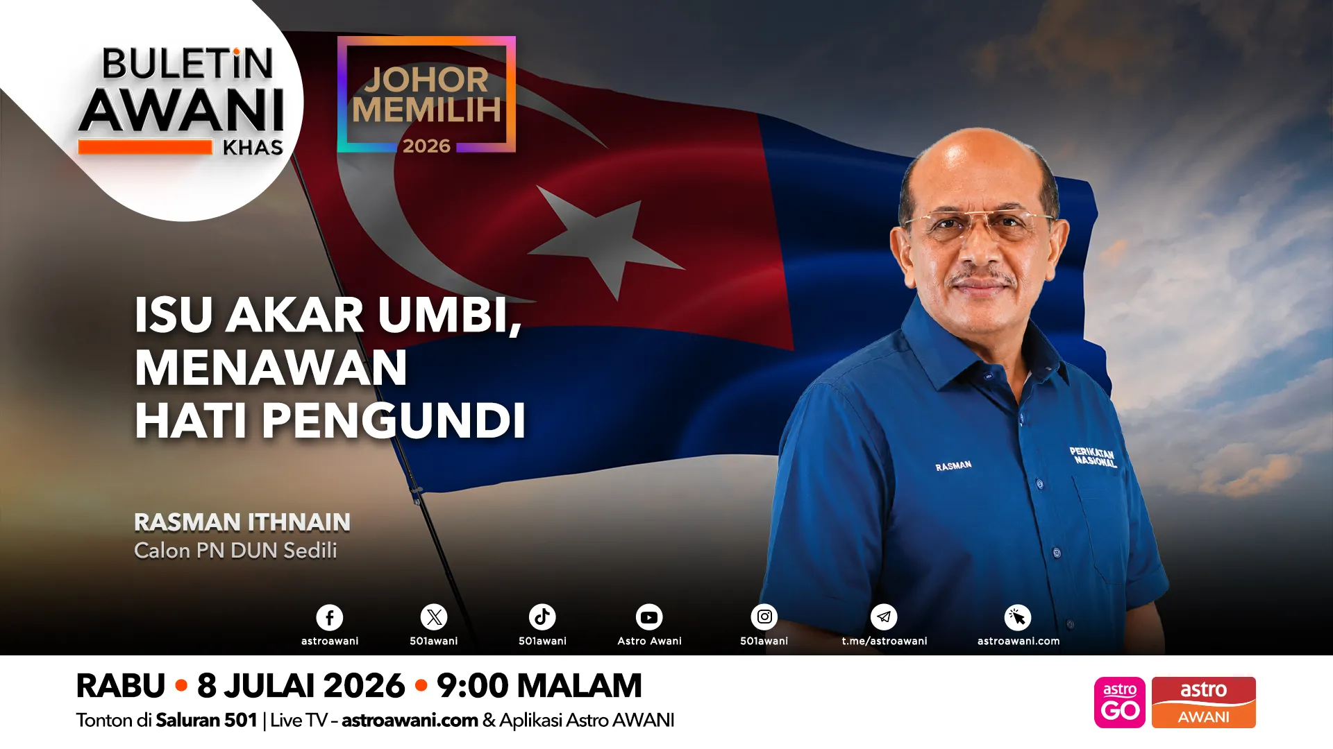 Buletin AWANI Khas: Johor Memilih | Isu Akar Umbi, Menawan Hati Pengundi