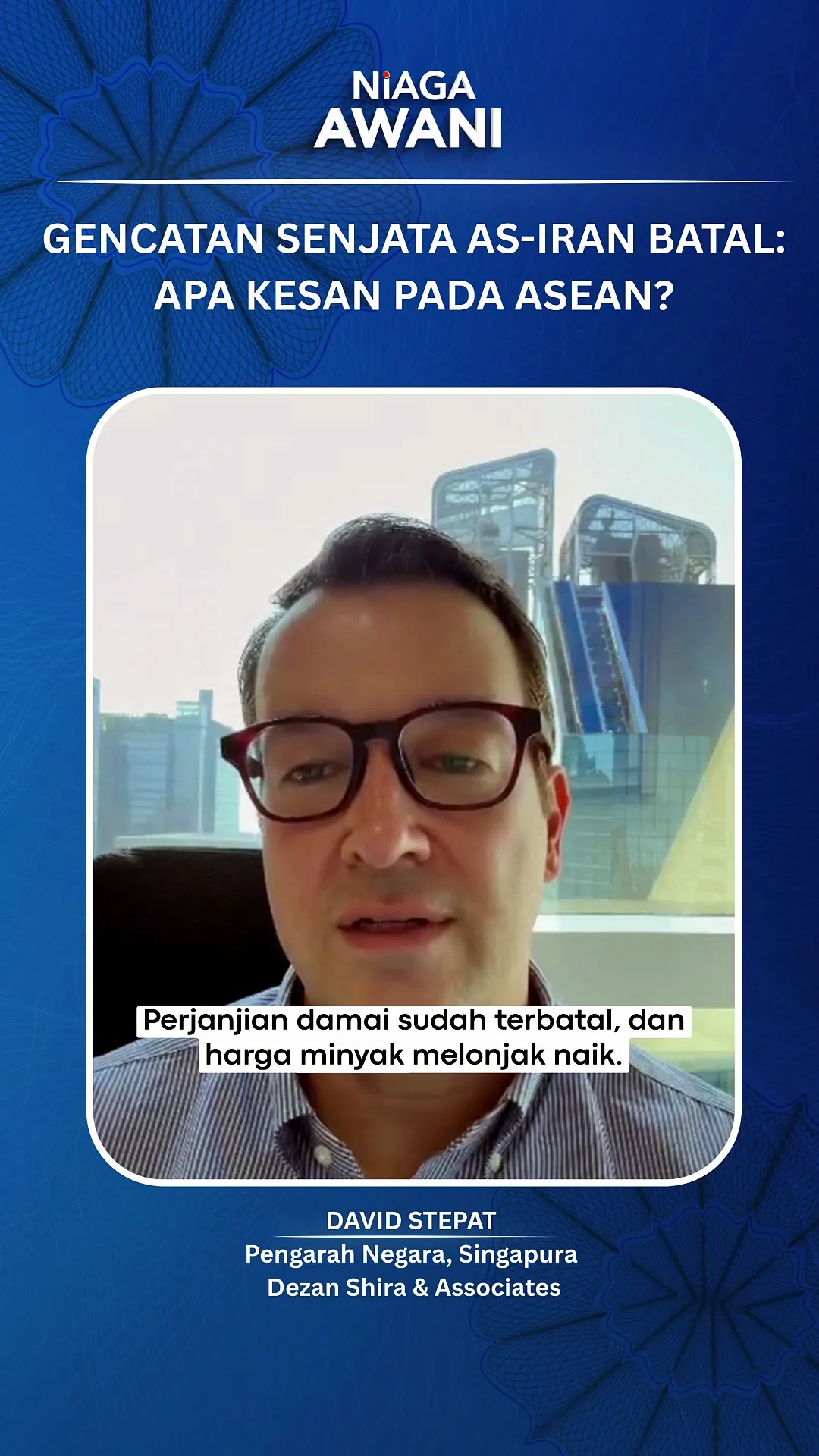 Gencatan senjata AS-Iran batal. Apa jadi pada ASEAN
