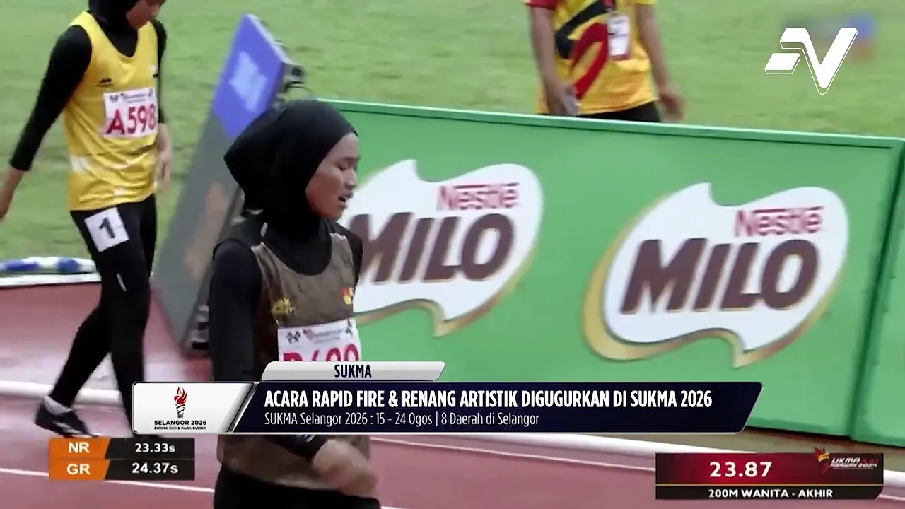 Rapid Fire dan Renang Artistik acara yang terpaksa digugurkan dalam SUKMA 2026