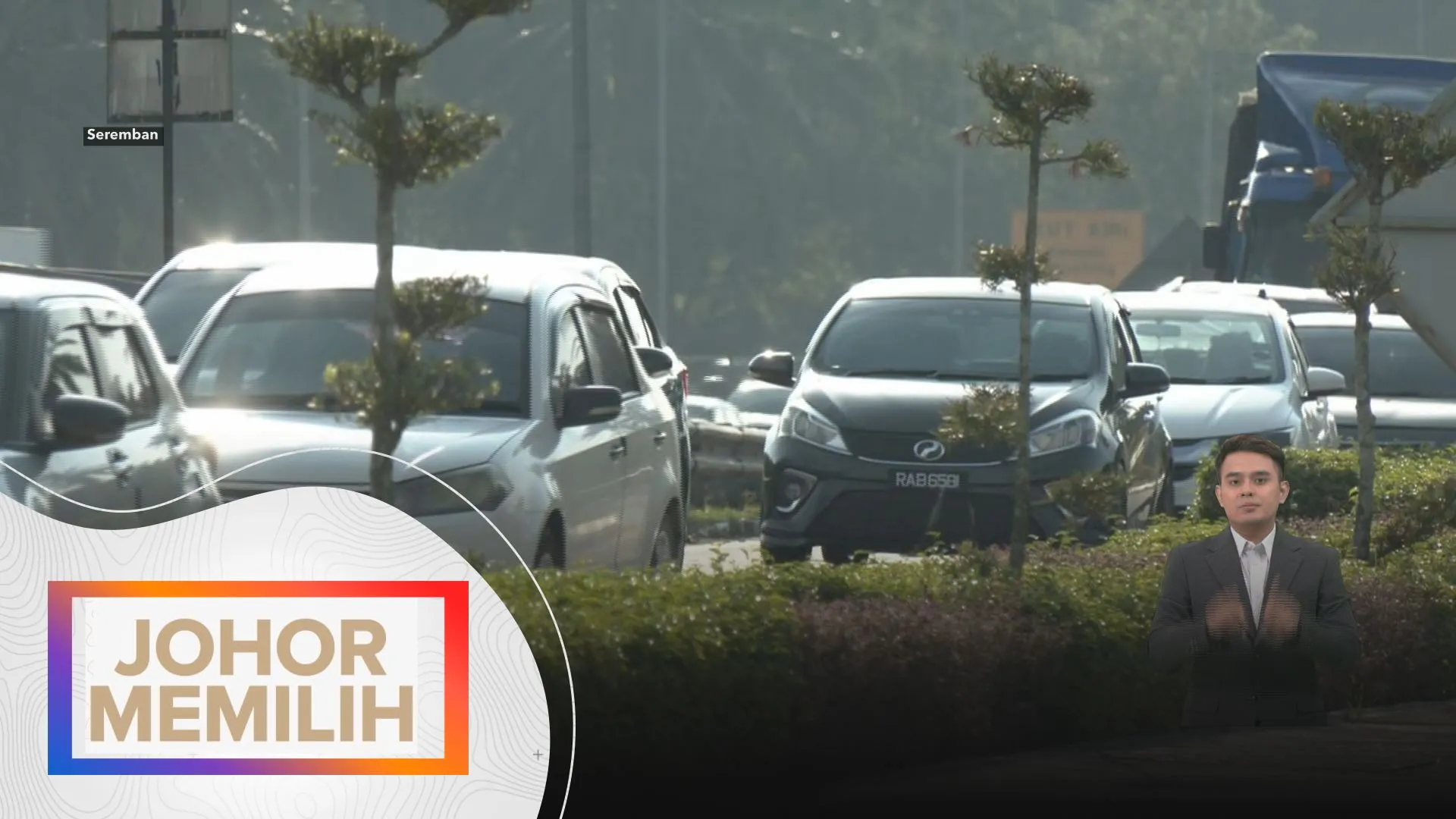 Trafik perlahan, rakyat Johor semangat balik mengundi