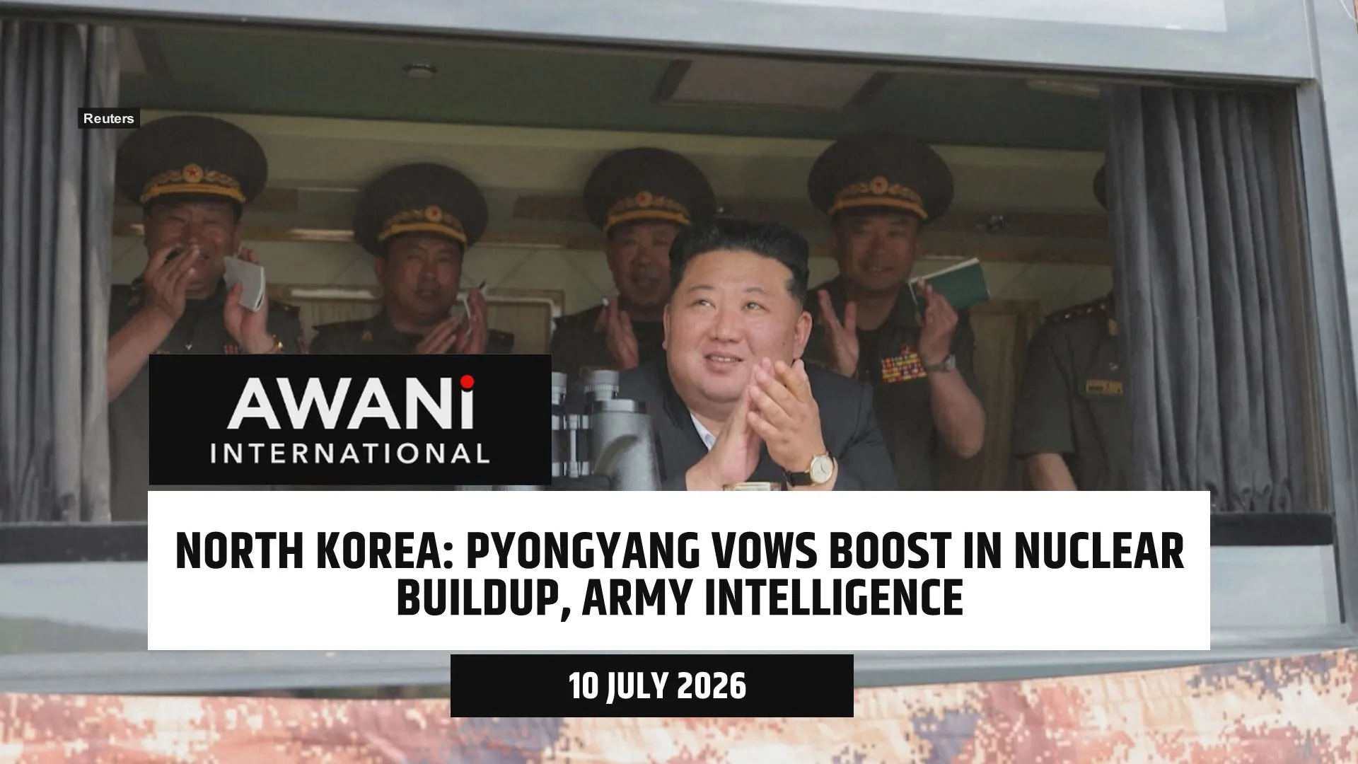N. Korea vows to boost nuclear buildup, army intelligence