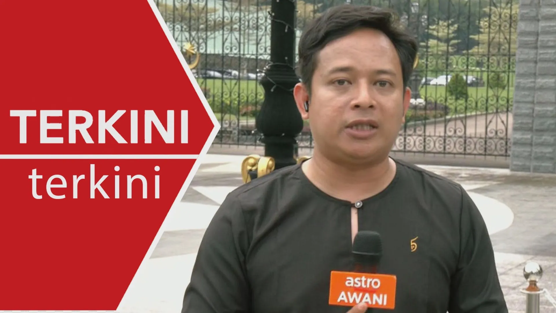 [TERKINI] Istiadat Mengangkat Sumpah Jawatan Menteri Besar Johor