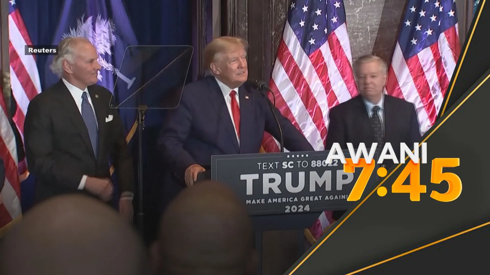 Trump ucap takziah atas pemergian Lindsey Graham