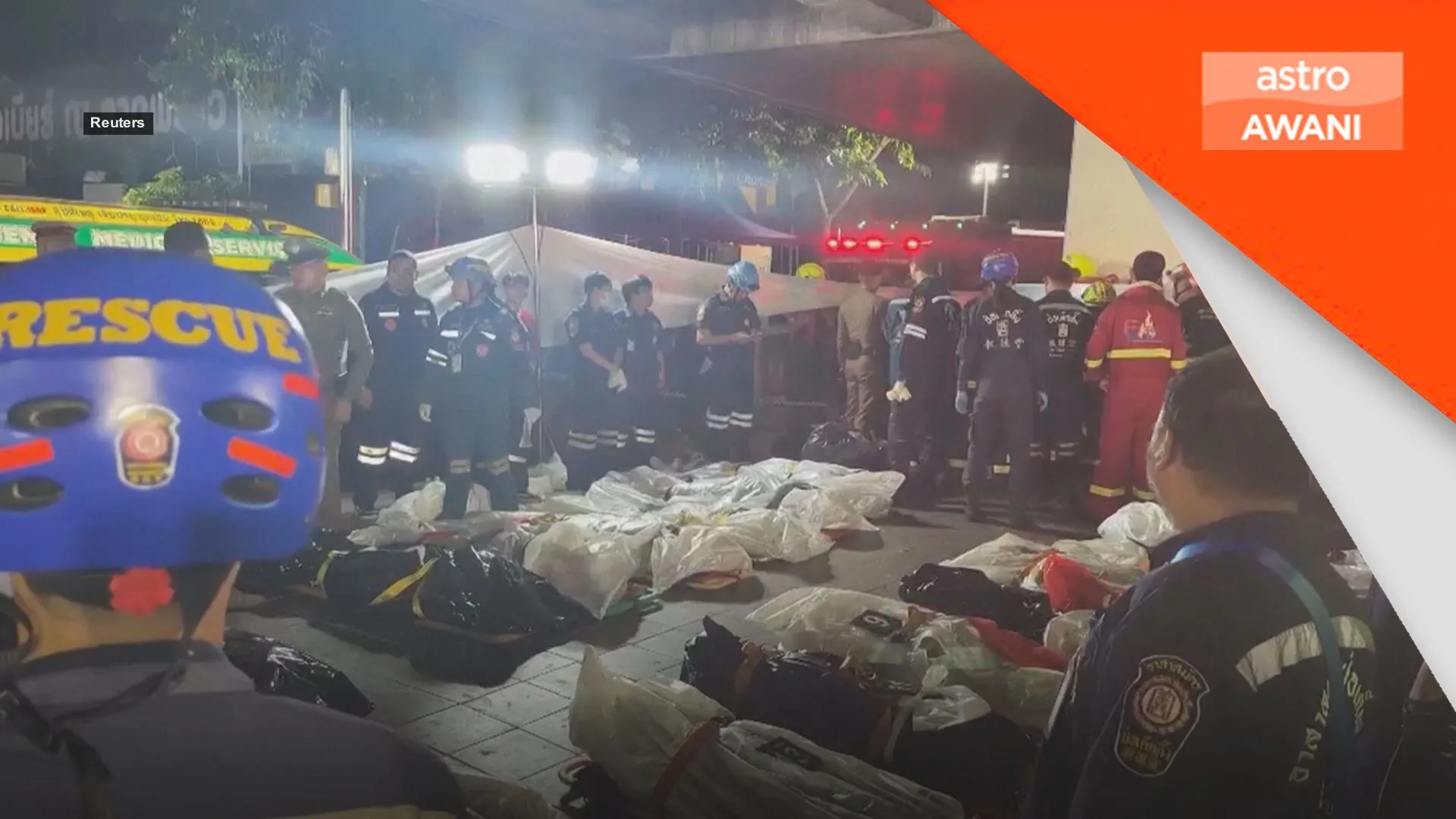 27 maut dalam kebakaran pusat hiburan di Bangkok