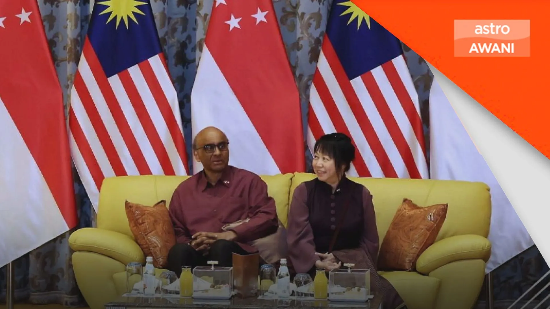Presiden Singapura Tharman tiba di Malaysia untuk lawatan negara