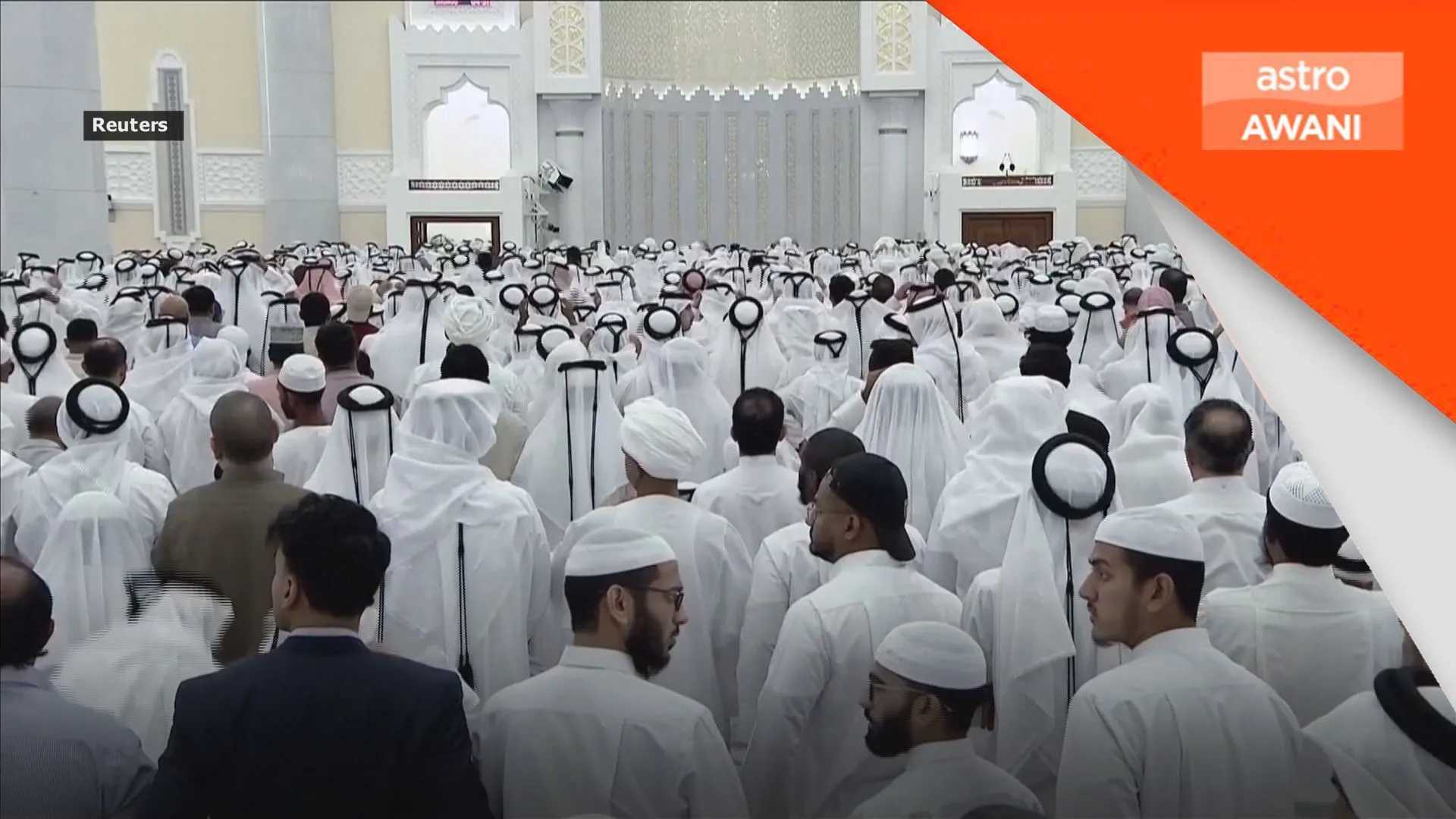 Qatar kebumi bekas Emir Sheikh Hamad