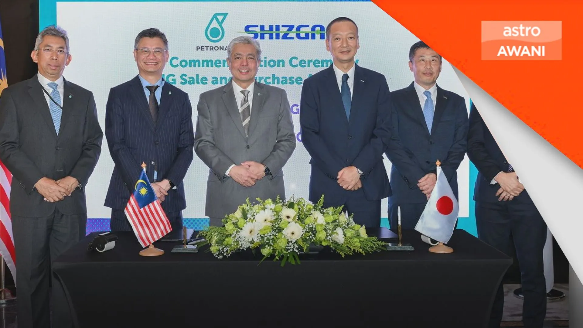 PETRONAS meterai kontrak LNG baharu dengan Shizuoka Gas