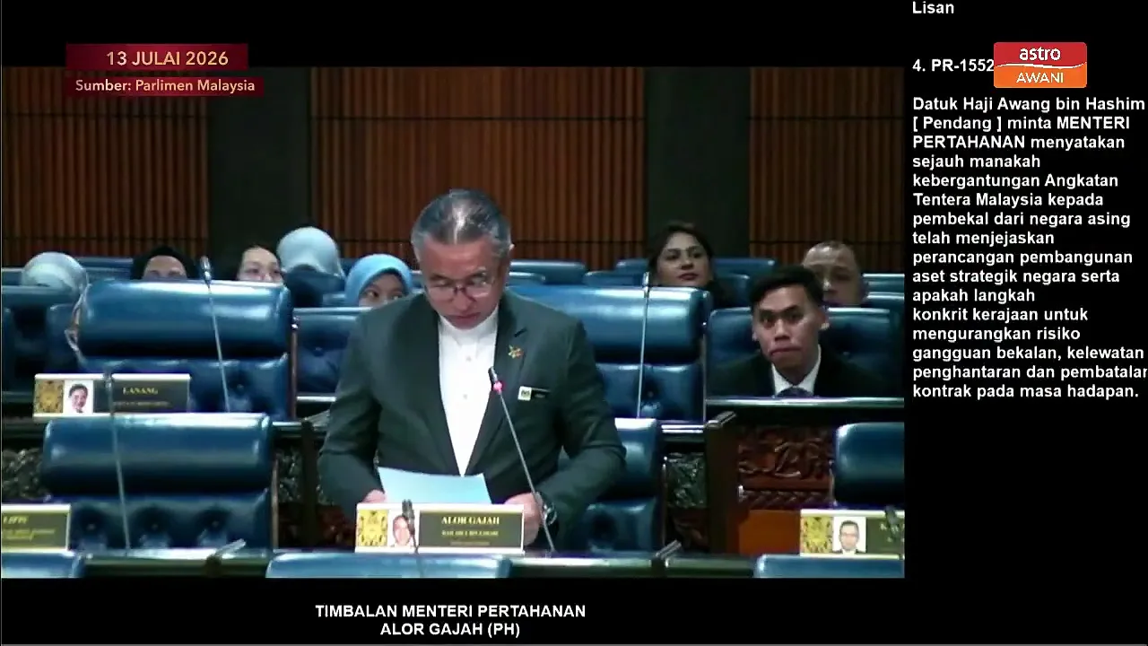 ATM masih mempunyai kebergantungan kepada pembekal dari negara asing