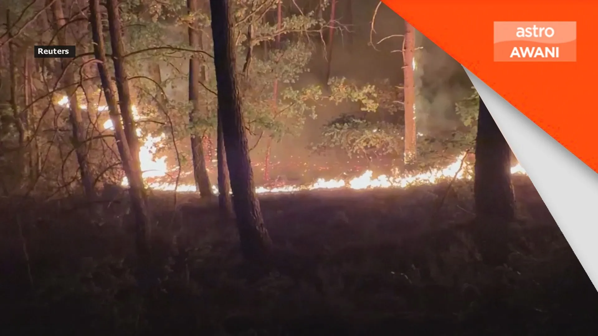 Kebakaran hutan Sepanyol ragut 12 nyawa