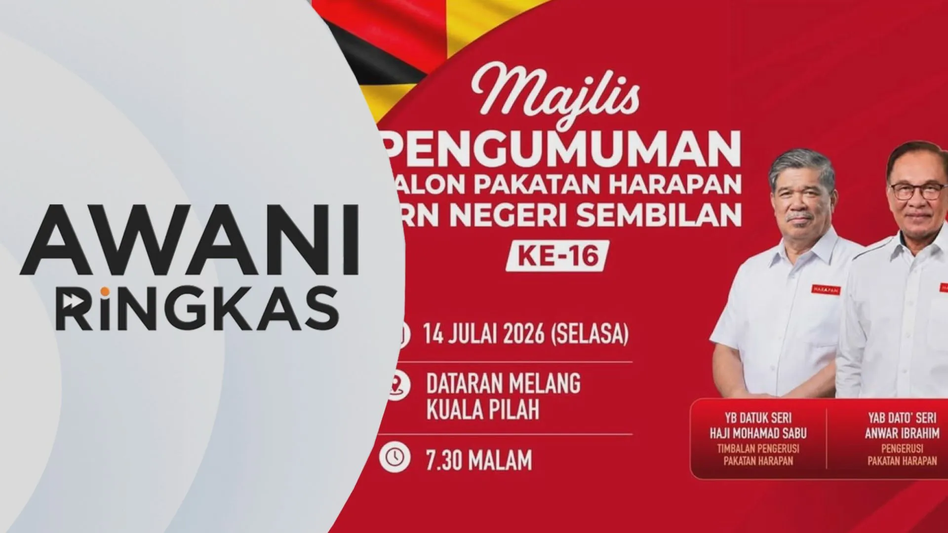 AWANI Ringkas: PH umum calon esok