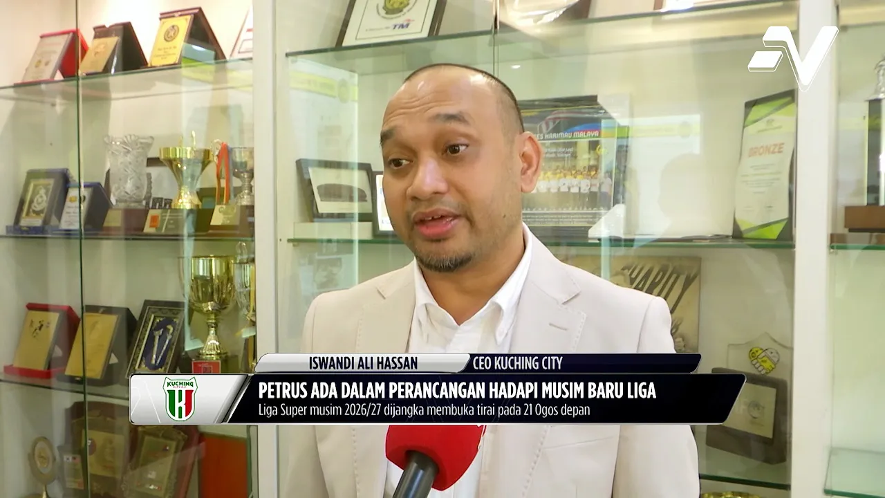 Petrus Shitembi ada dalam perancangan Kuching City hadapi musim baru liga