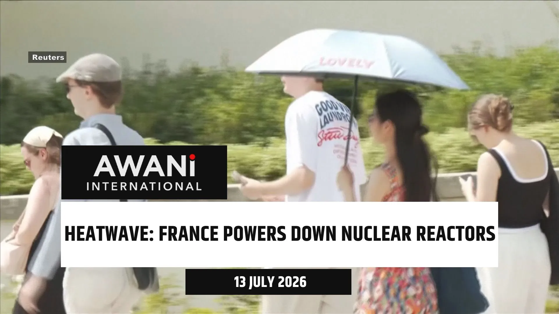 France powers down nuclear reactors amid heatwave