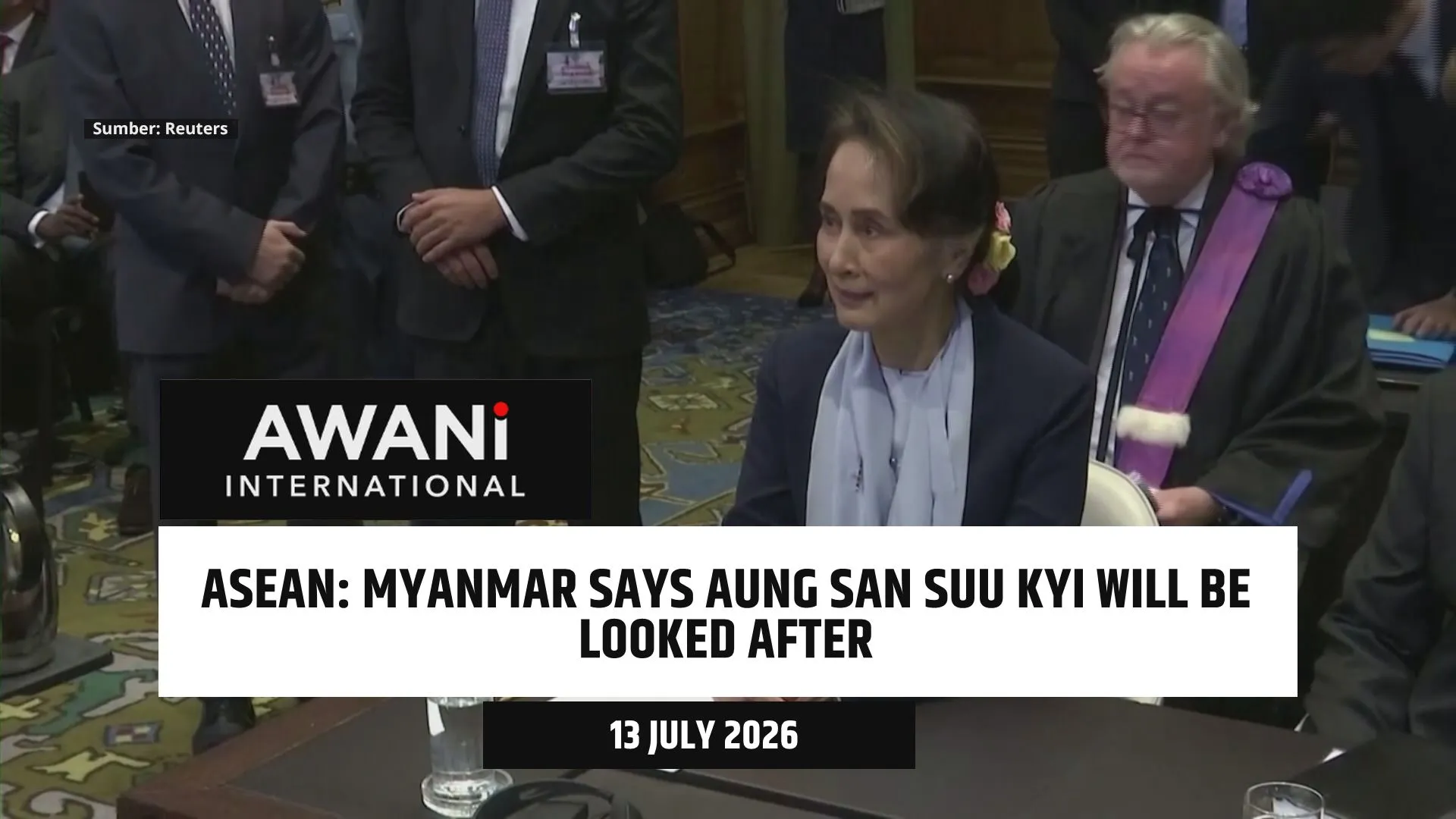 Myanmar tells ASEAN Aung San Suu Kyi will be looked after