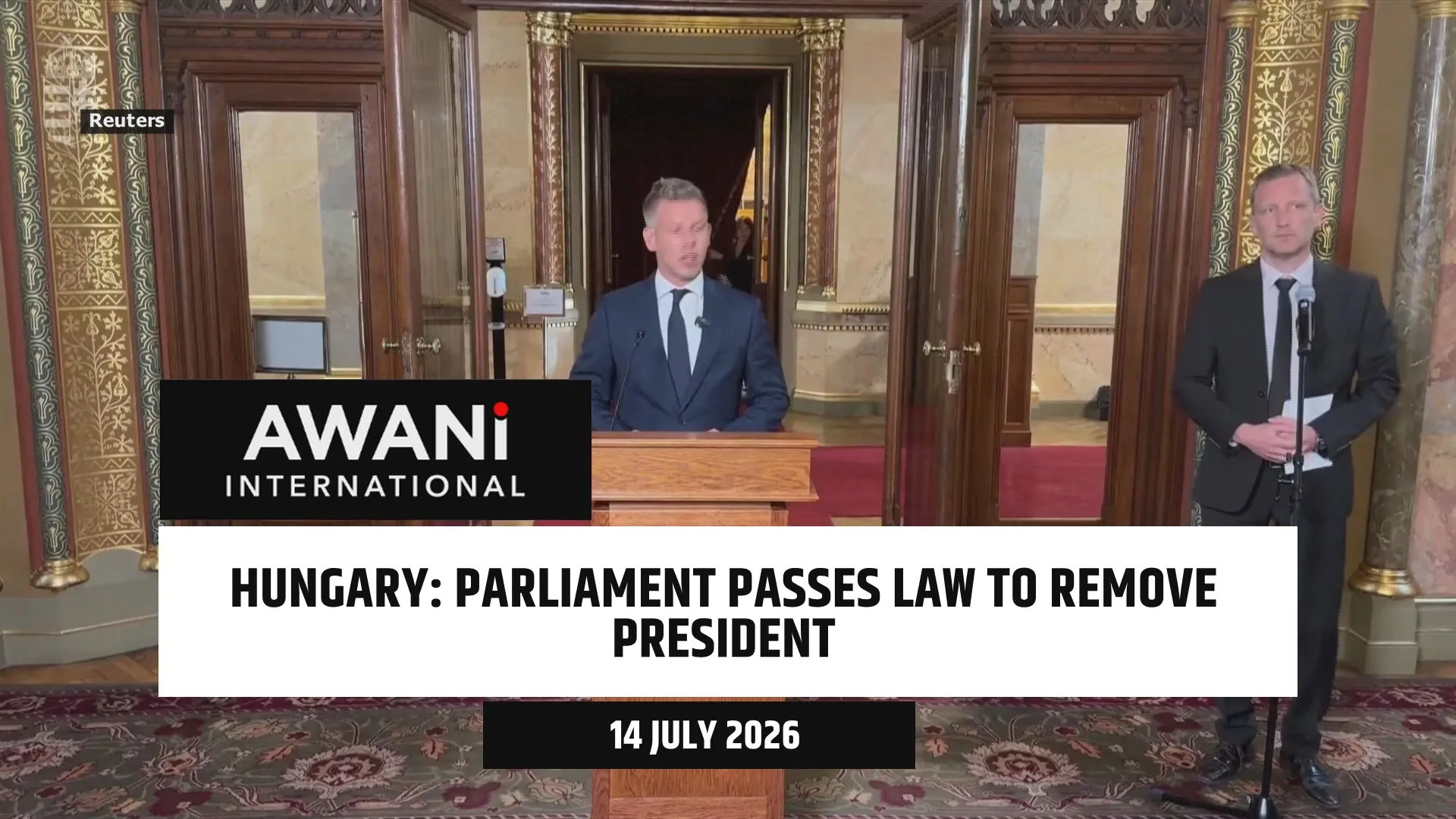 Parliament passes law to remove president