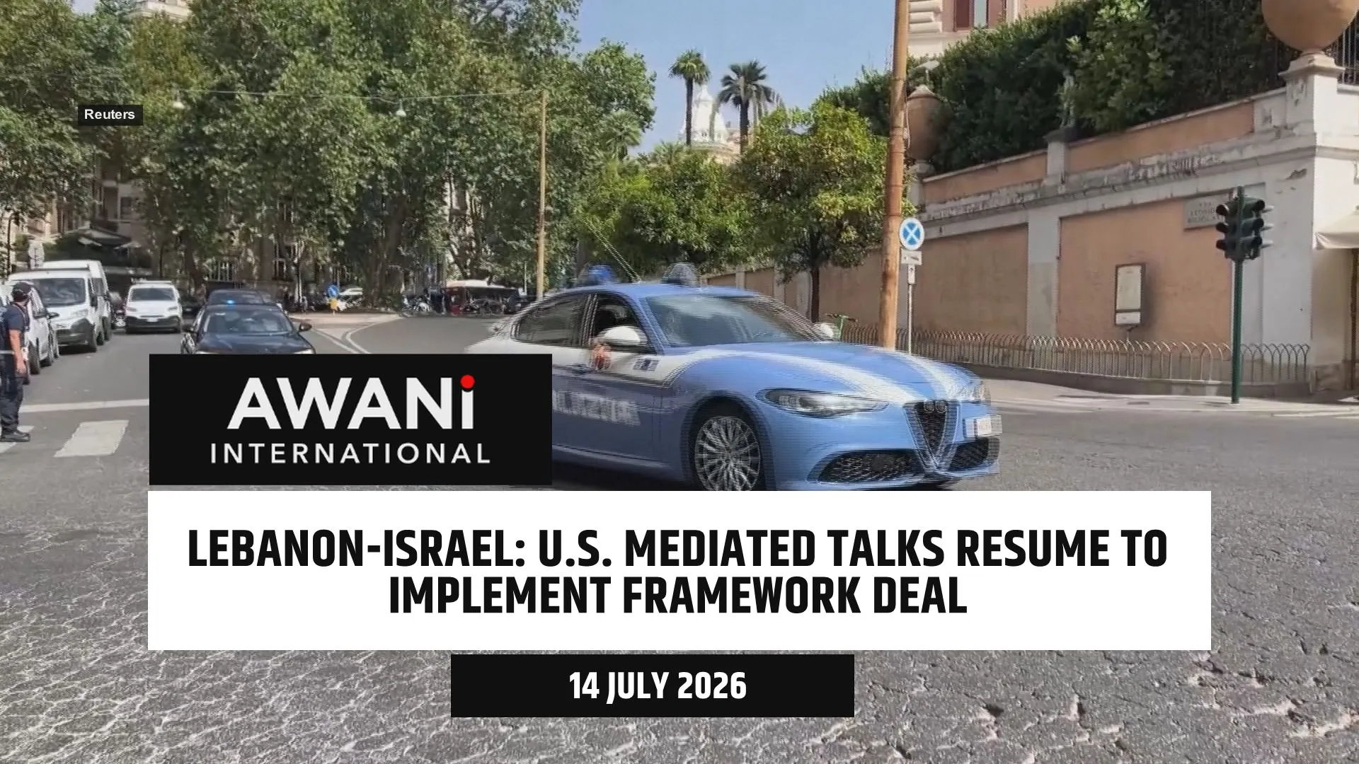 Lebanon-Israel talks resume in Rome