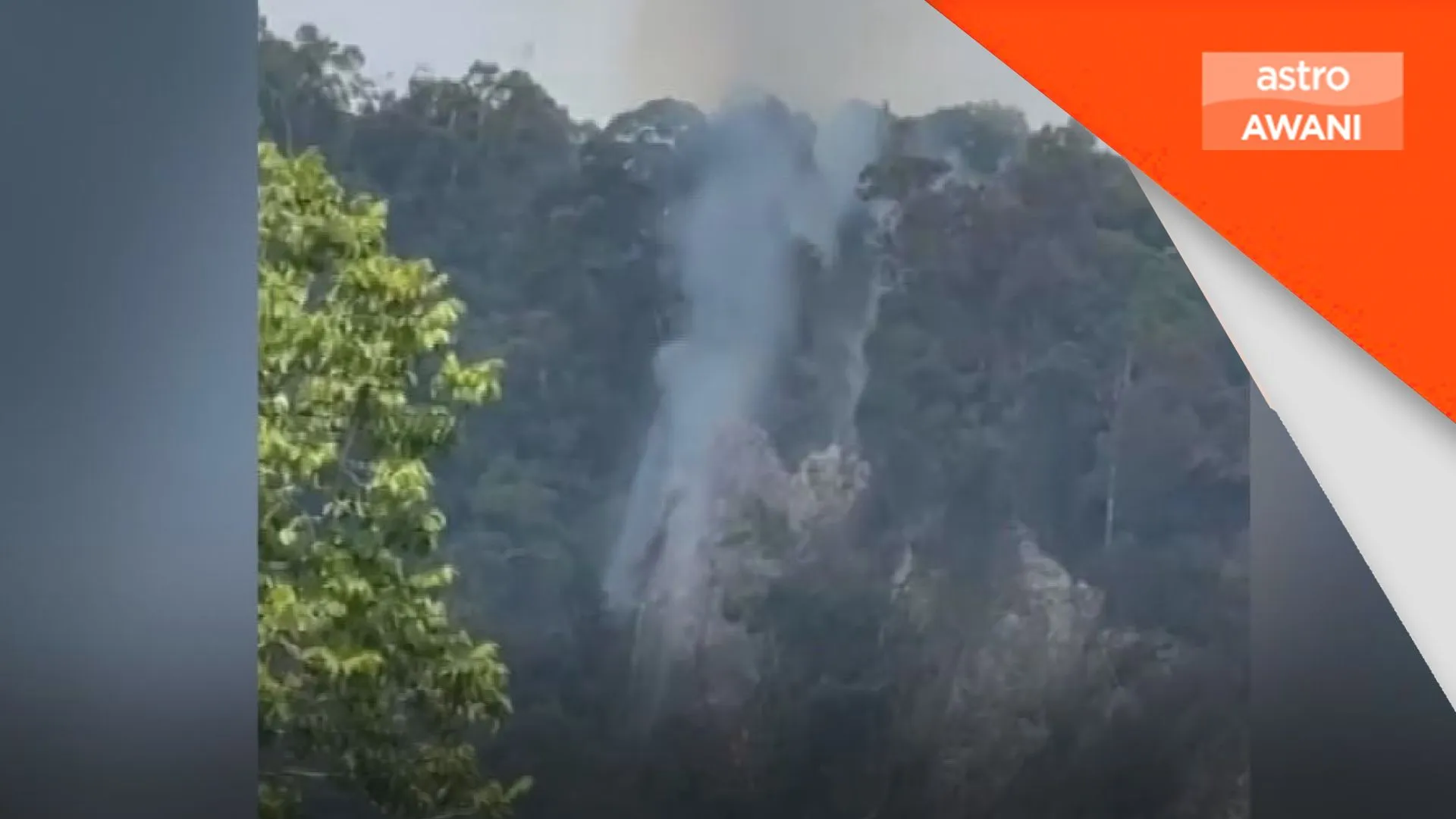 Taman Negara Niah: Operasi kebakaran diteruskan dengan helikopter