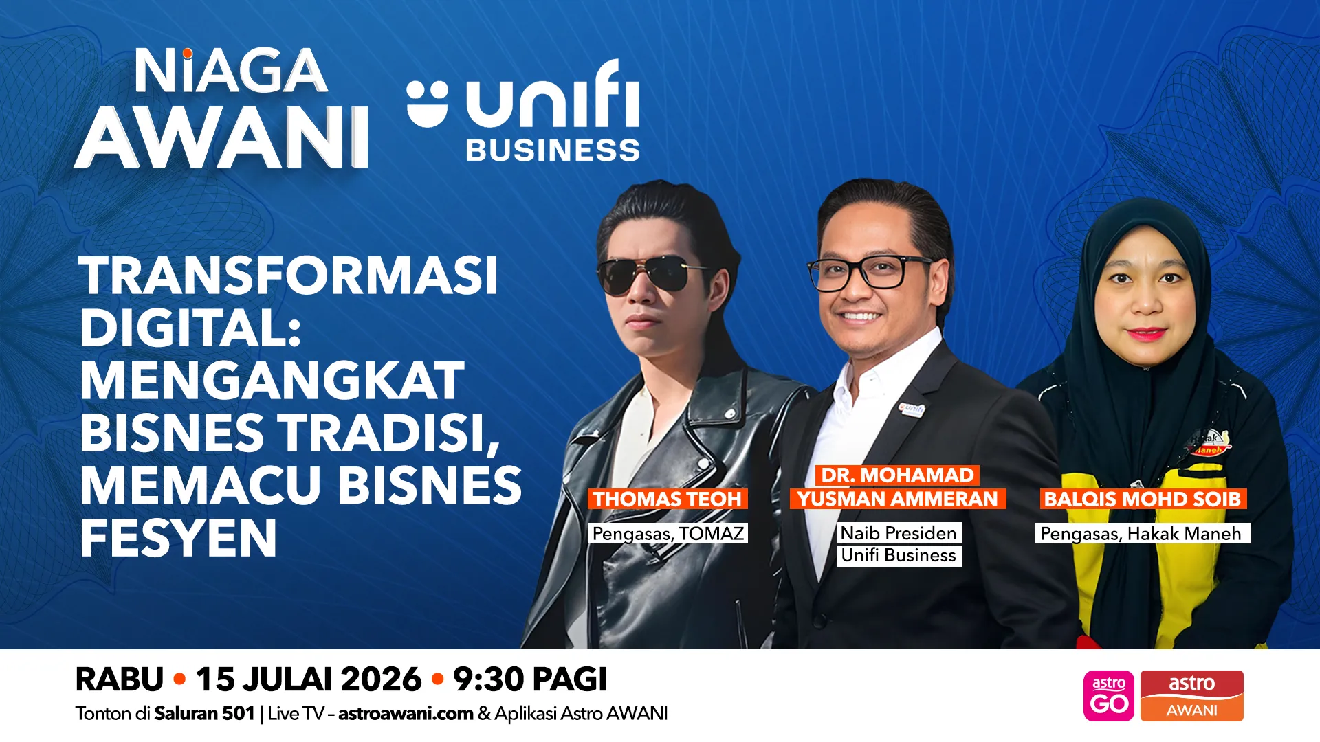 Transformasi Digital: Mengangkat bisnes tradisi, memacu bisnes fesyen